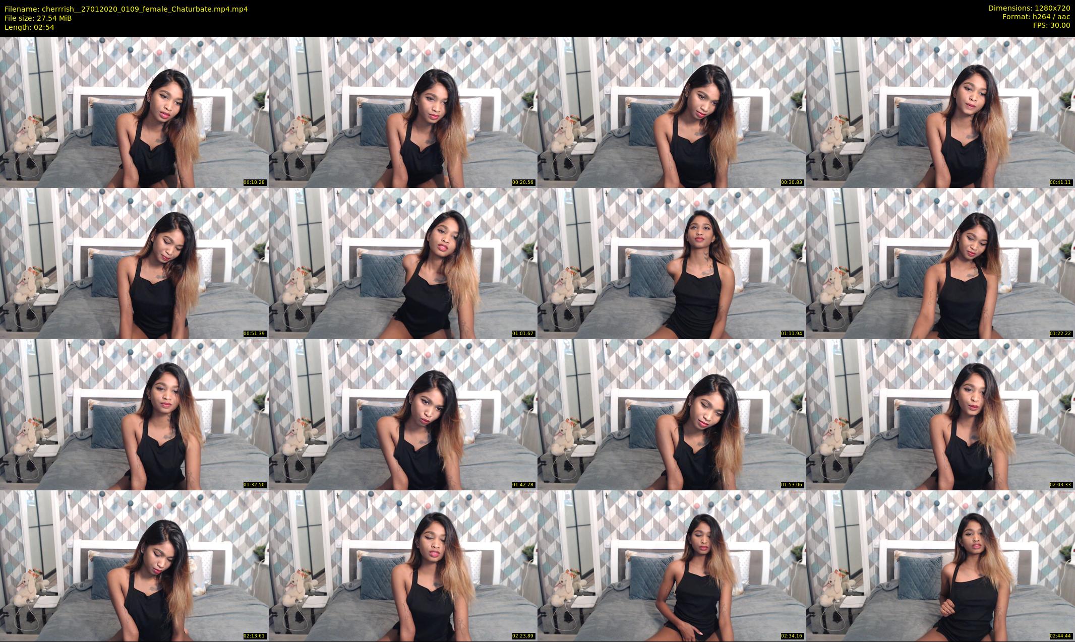 cherrrish_ — 3 minute Chaturbate female cam show recording, 720p, Jan 27, 2020