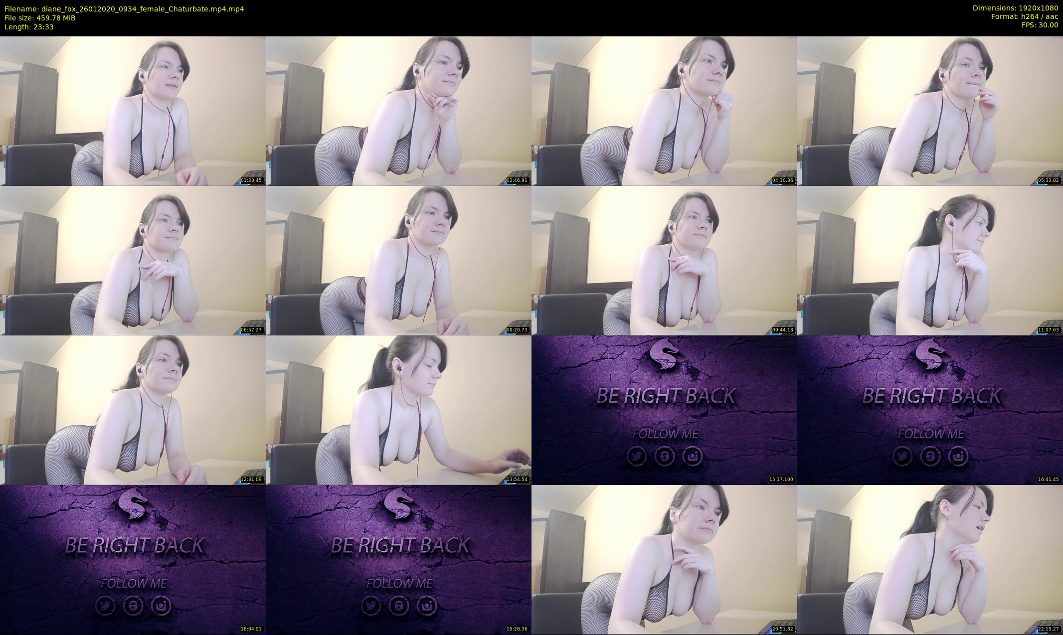 diane_fox — 24 minute Chaturbate female cam show recording, 1080p, Jan 26, 2020