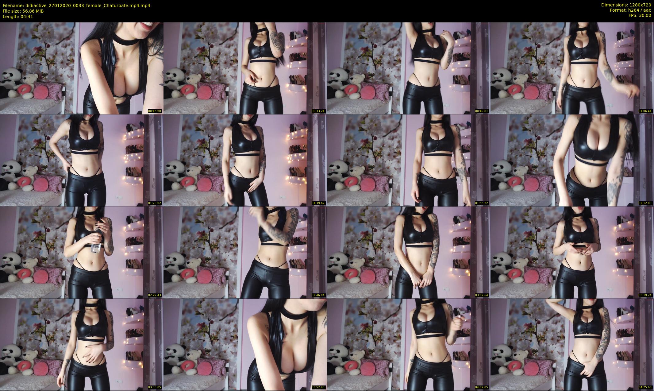 didiactive — 5 minute Chaturbate female cam show recording, 720p, Jan 27, 2020