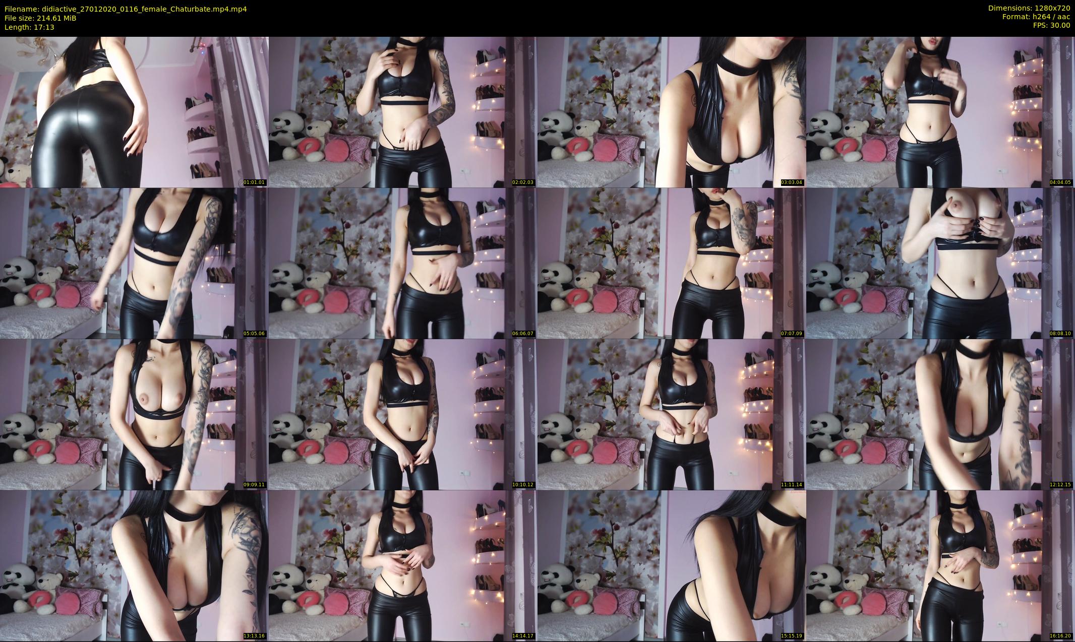 didiactive — 18 minute Chaturbate female cam show recording, 720p, Jan 27, 2020