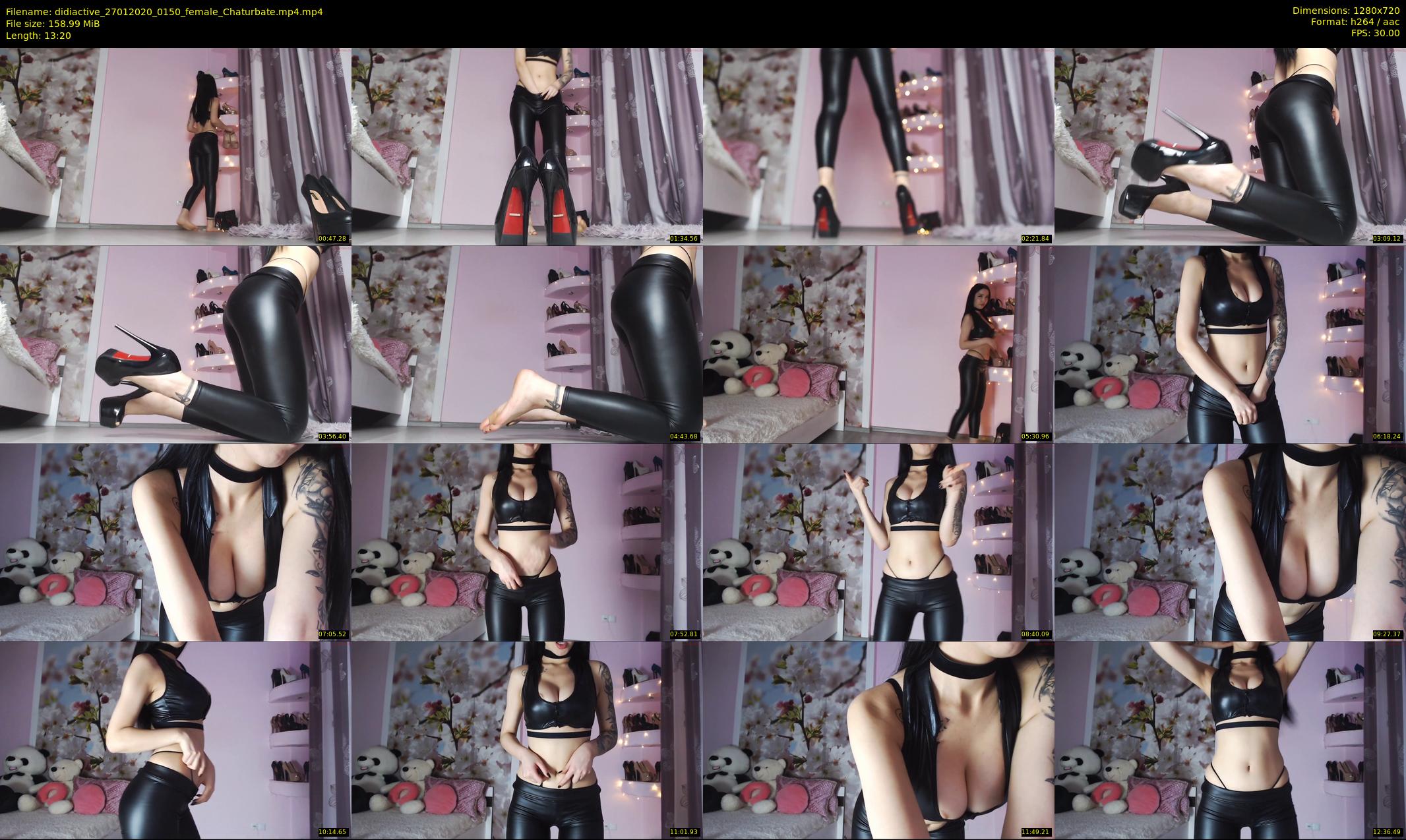 didiactive — 14 minute Chaturbate female cam show recording, 720p, Jan 27, 2020