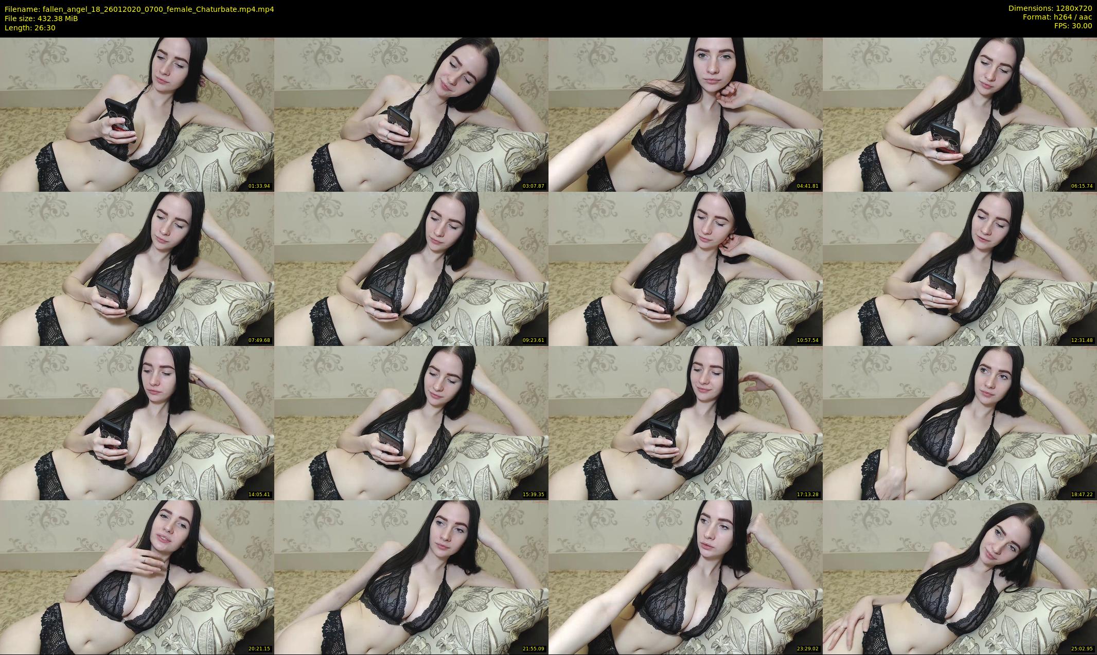 fallen_angel_18 — 27 minute Chaturbate female cam show recording, 720p, Jan 26, 2020