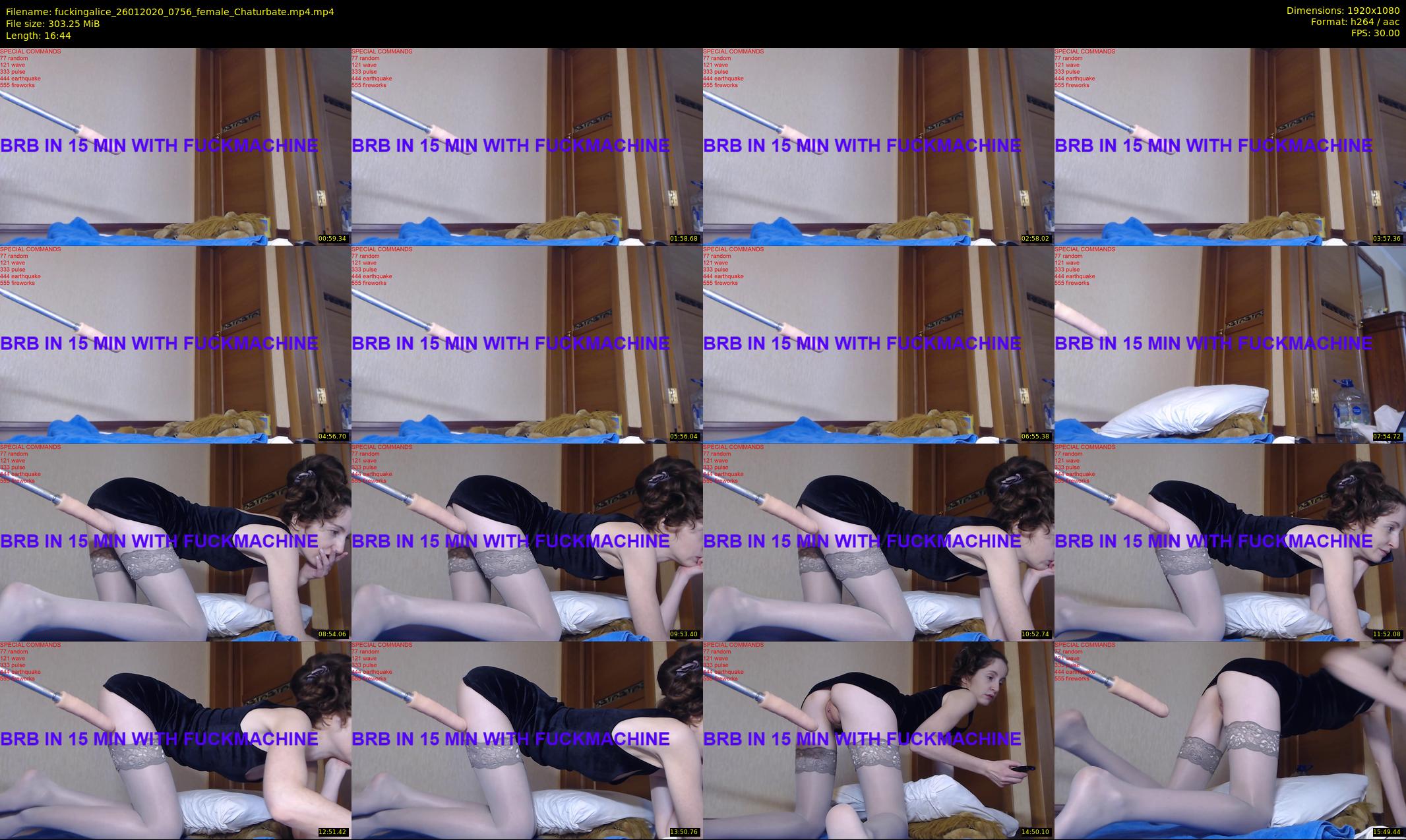 fuckingalice — 17 minute Chaturbate female cam show recording, 1080p, Jan 26, 2020