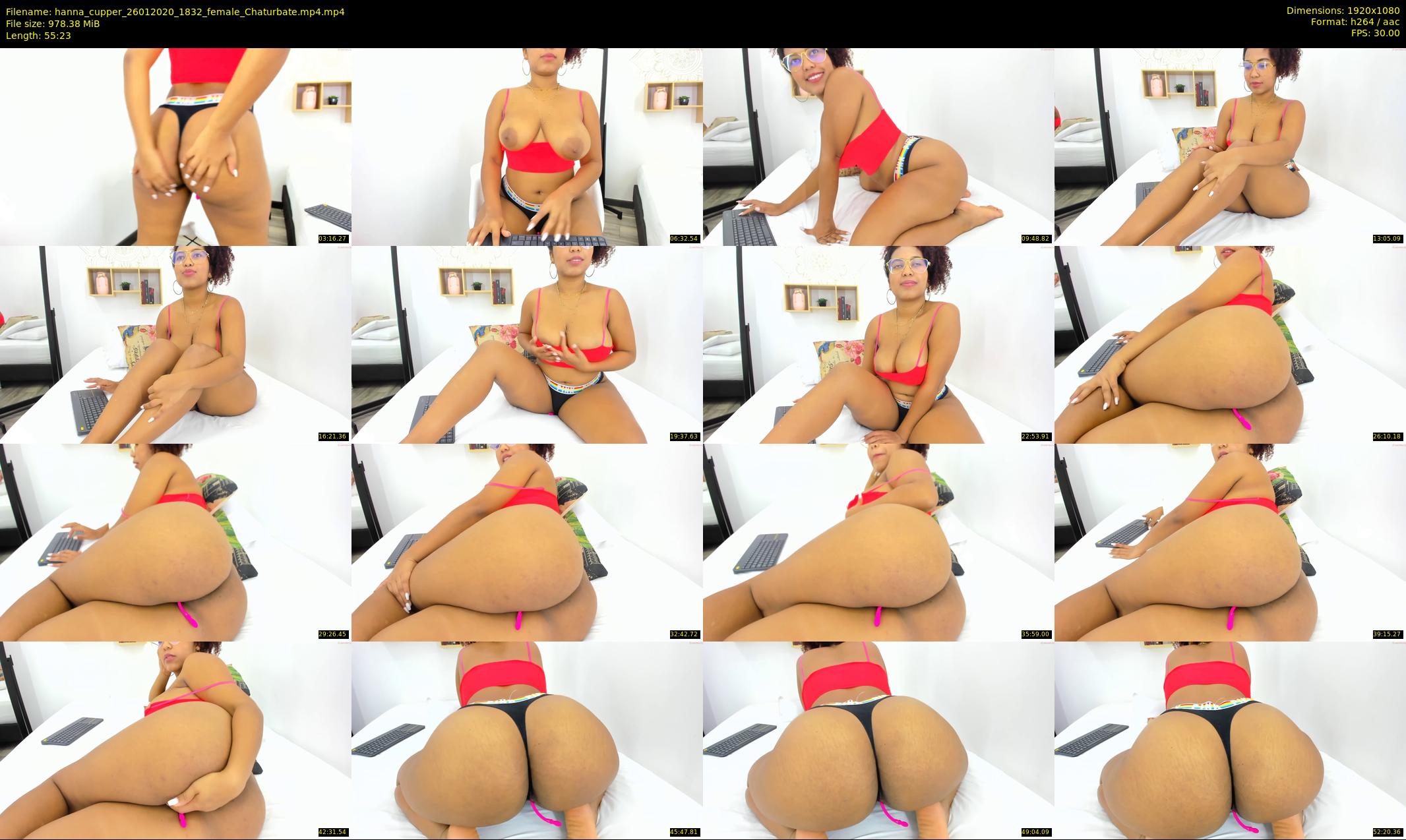 hanna_cupper — 56 minute Chaturbate female cam show recording, 1080p, Jan 26, 2020