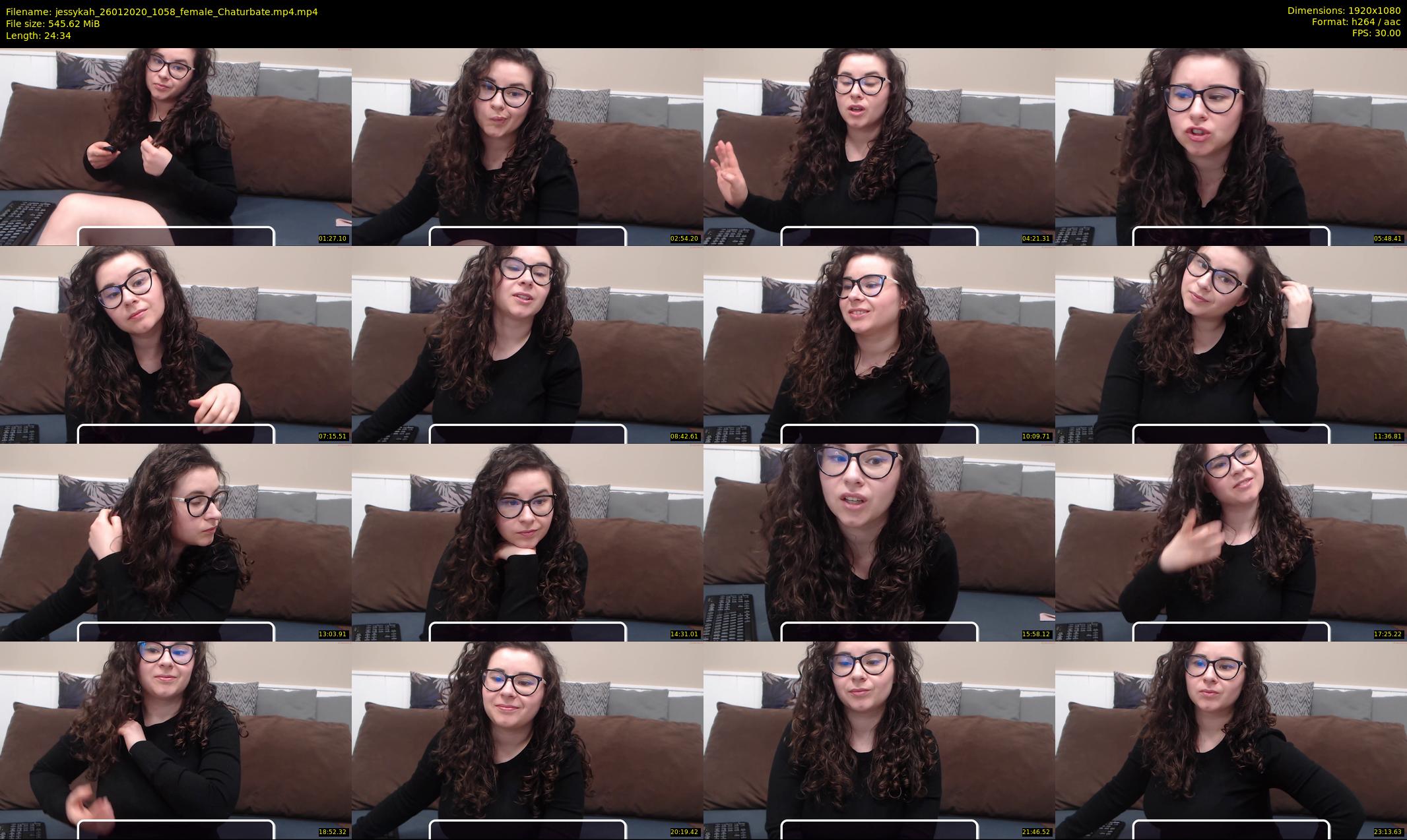 jessykah — 25 minute Chaturbate female cam show recording, 1080p, Jan 26, 2020