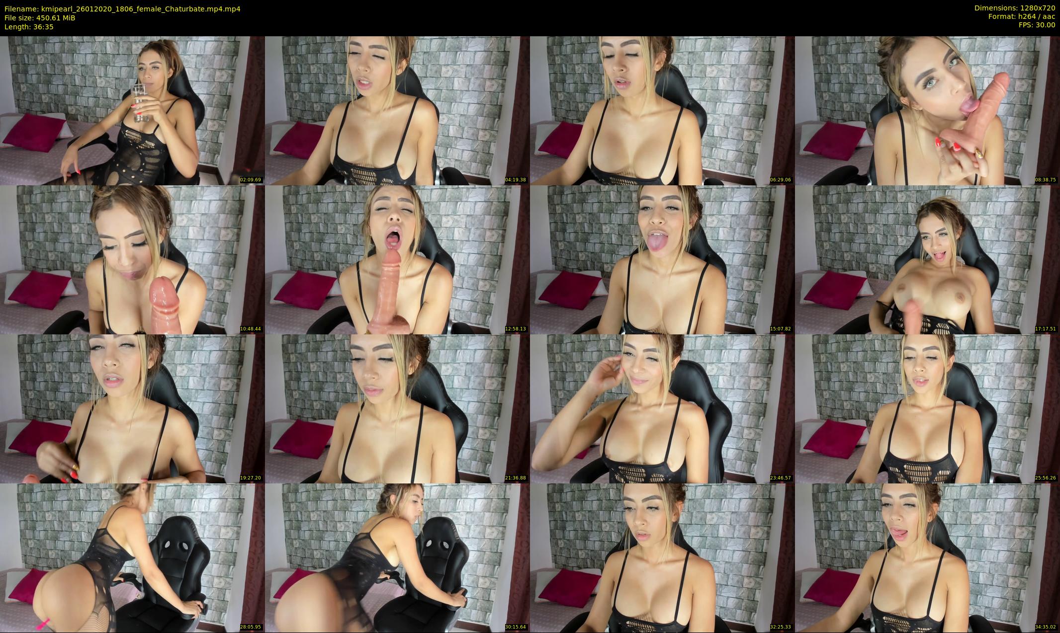 kmipearl — 37 minute Chaturbate female cam show recording, 720p, Jan 26, 2020