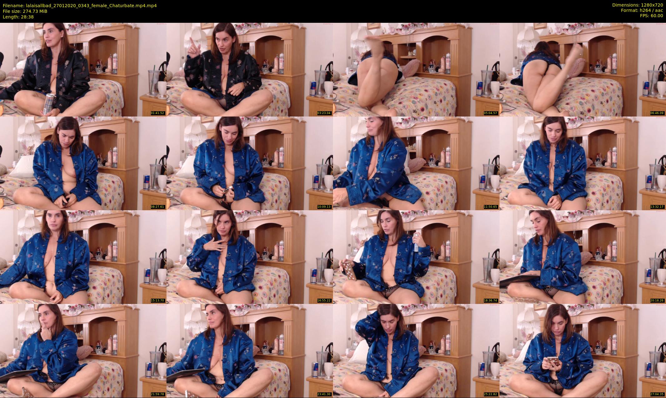 lalaisallbad — 29 minute Chaturbate female cam show recording, 720p, Jan 27, 2020