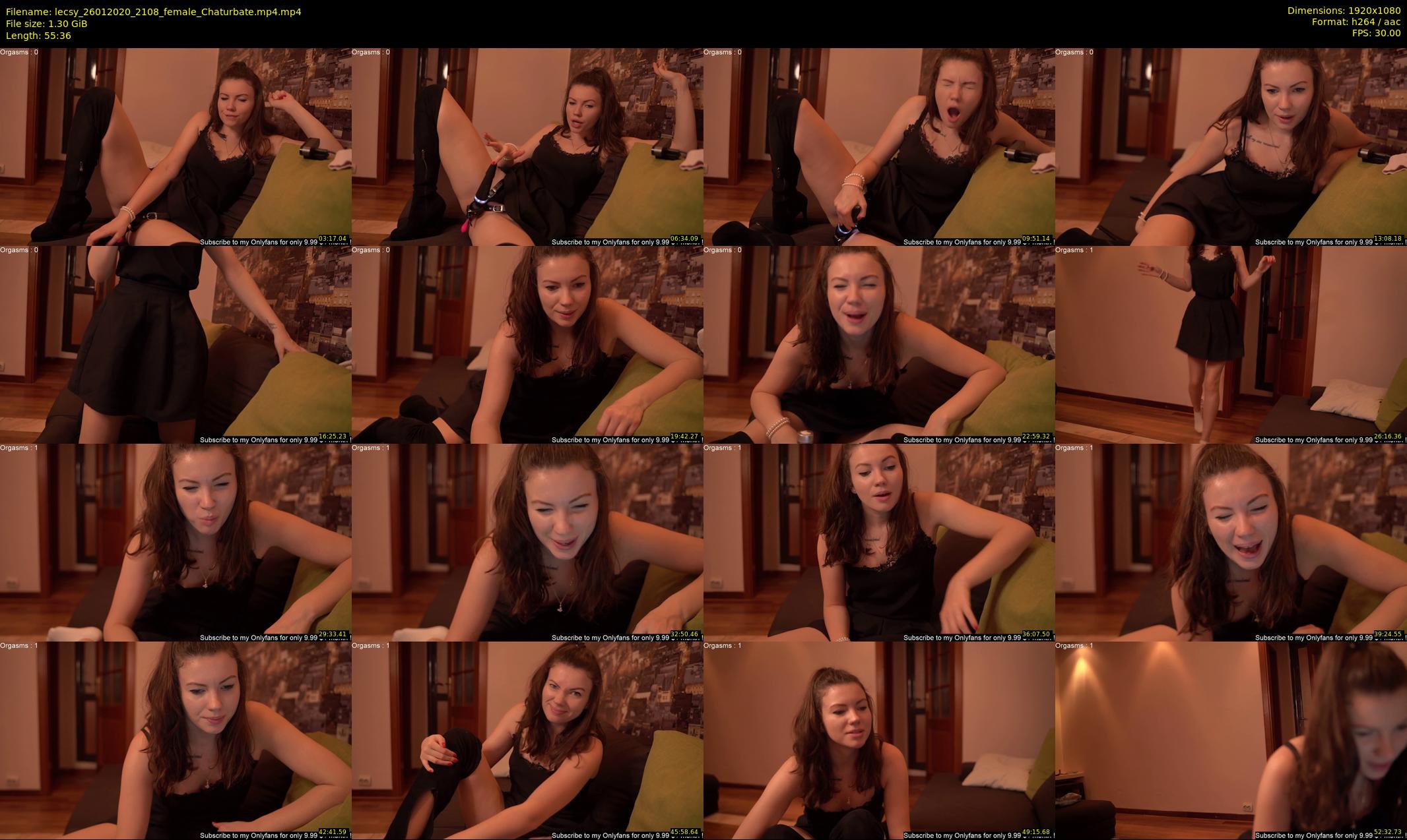 lecsy — 56 minute Chaturbate female cam show recording, 1080p, Jan 26, 2020
