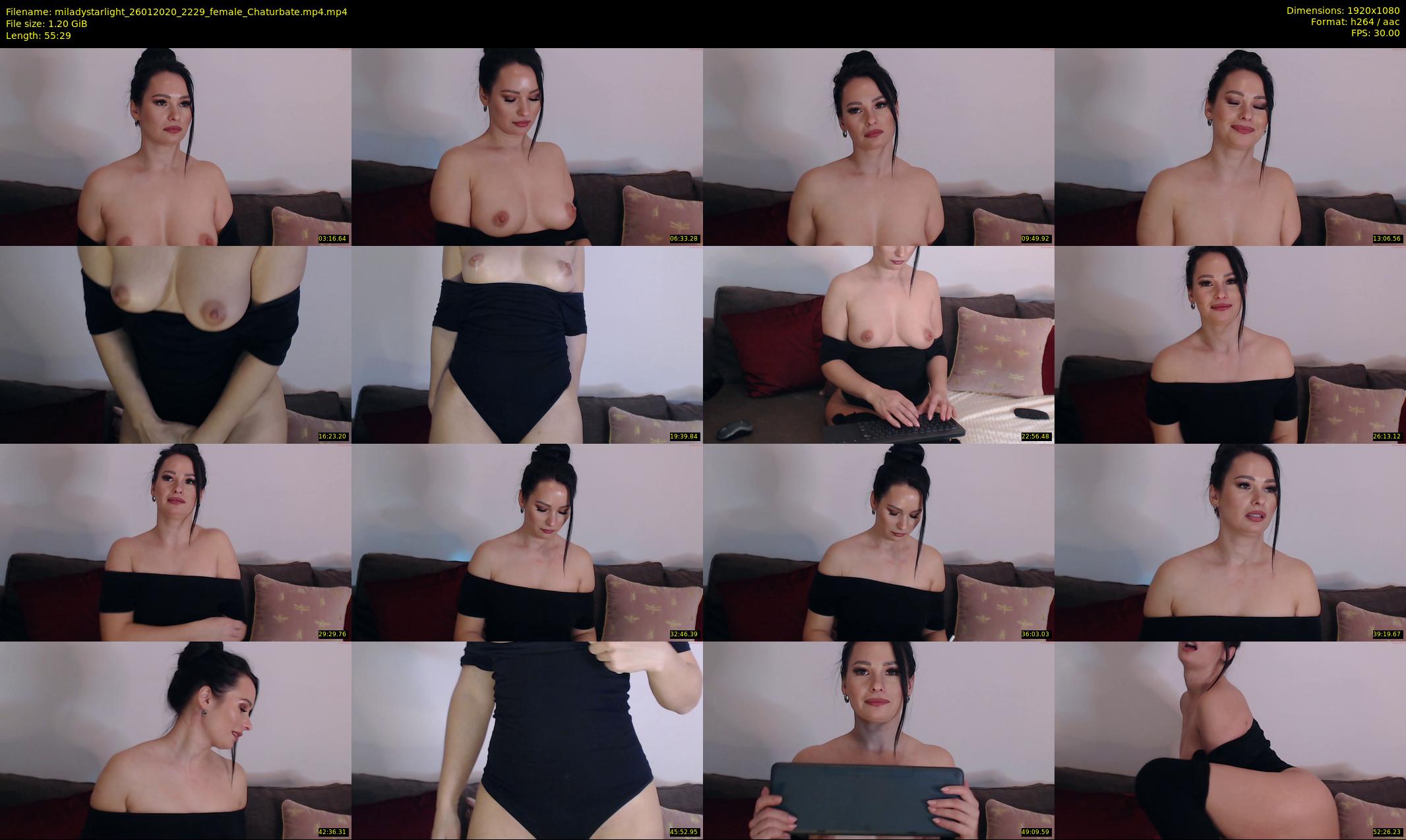 miladystarlight — 56 minute Chaturbate female cam show recording, 1080p, Jan 26, 2020