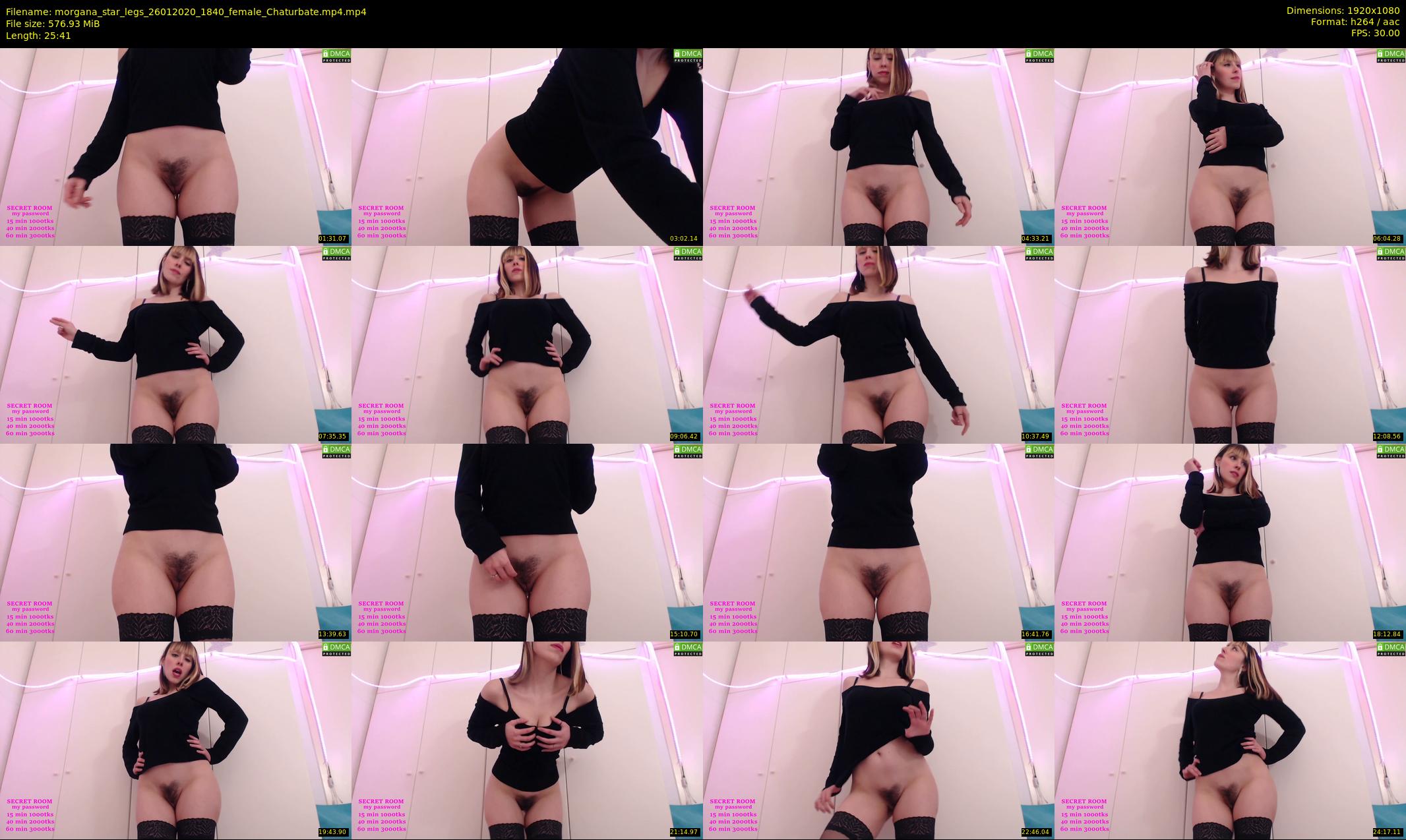 morgana_star_legs — 26 minute Chaturbate female cam show recording, 1080p, Jan 26, 2020