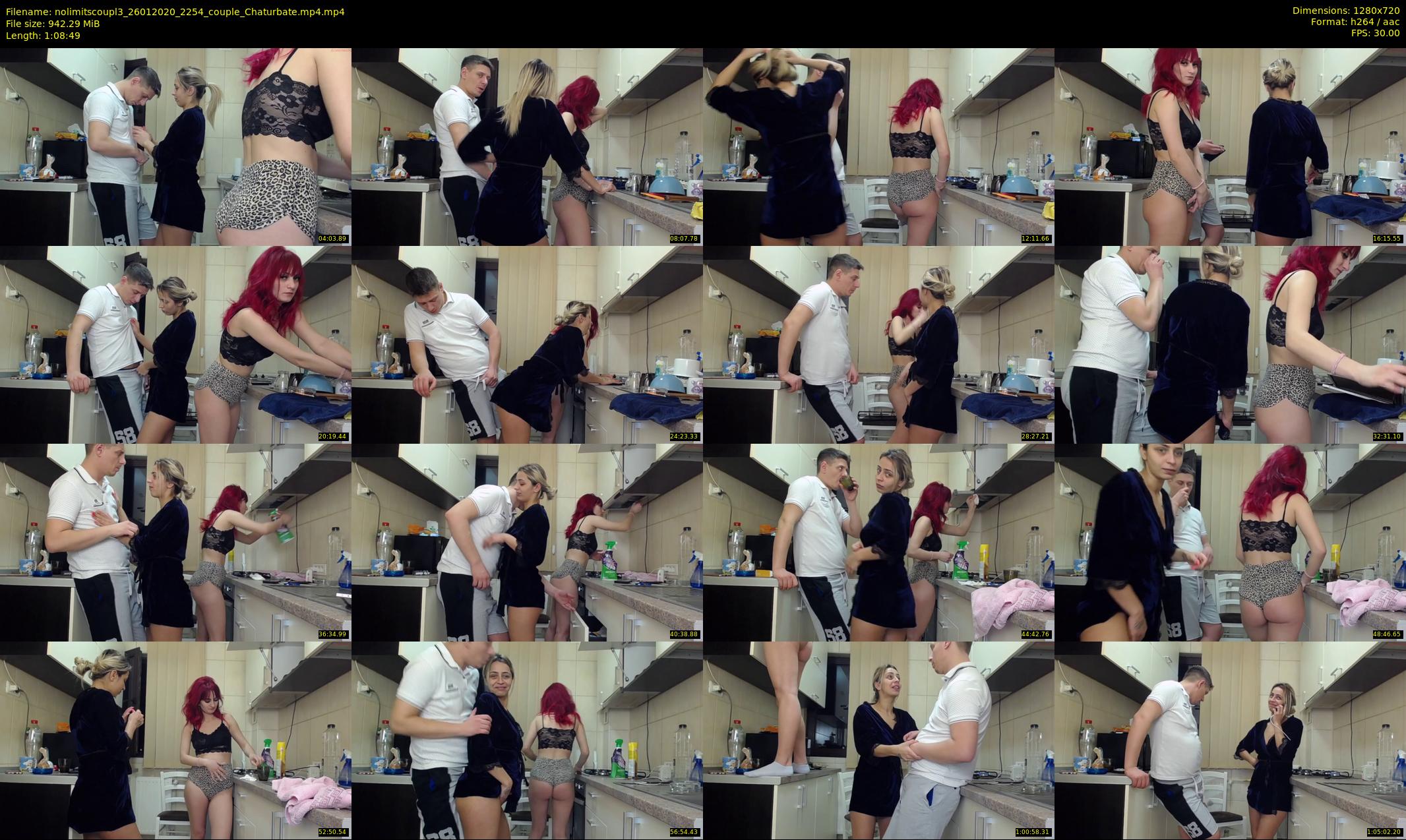 nolimitscoupl3 — 69 minute Chaturbate couple cam show recording, 720p, Jan 26, 2020