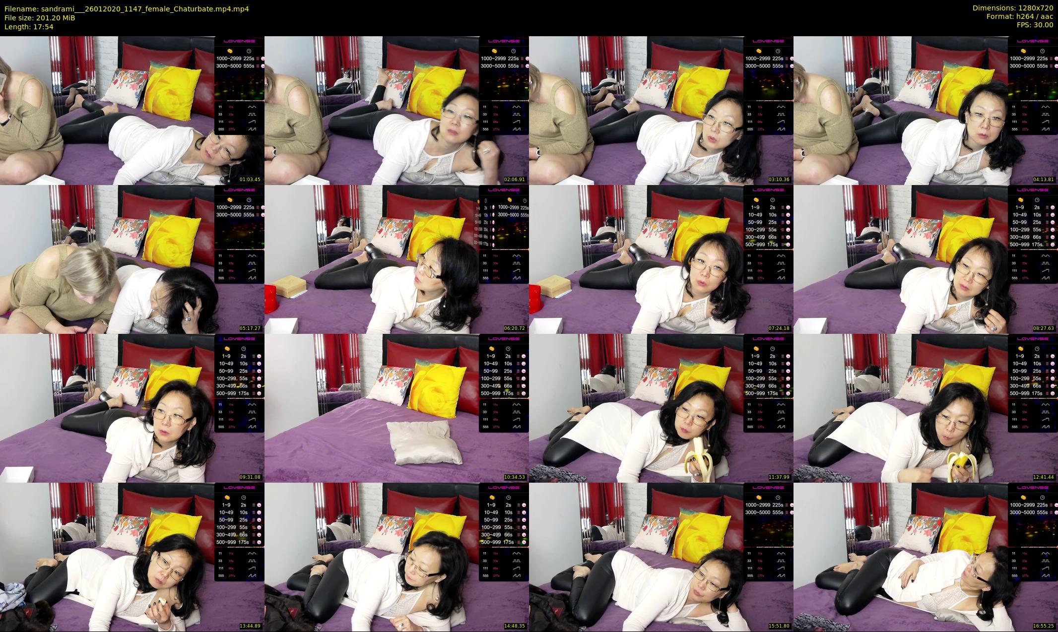 sandrami__ — 18 minute Chaturbate female cam show recording, 720p, Jan 26, 2020