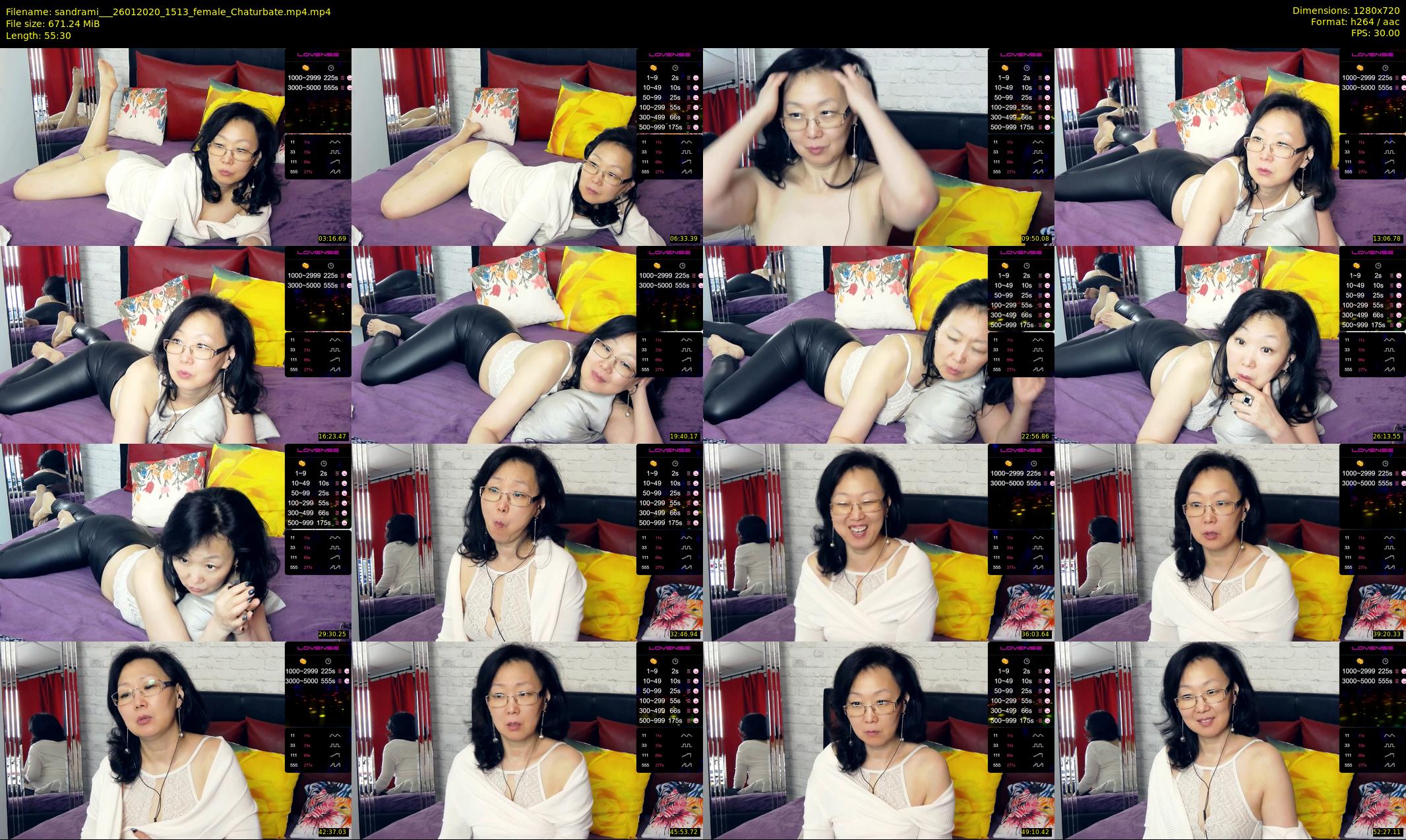 sandrami__ — 56 minute Chaturbate female cam show recording, 720p, Jan 26, 2020