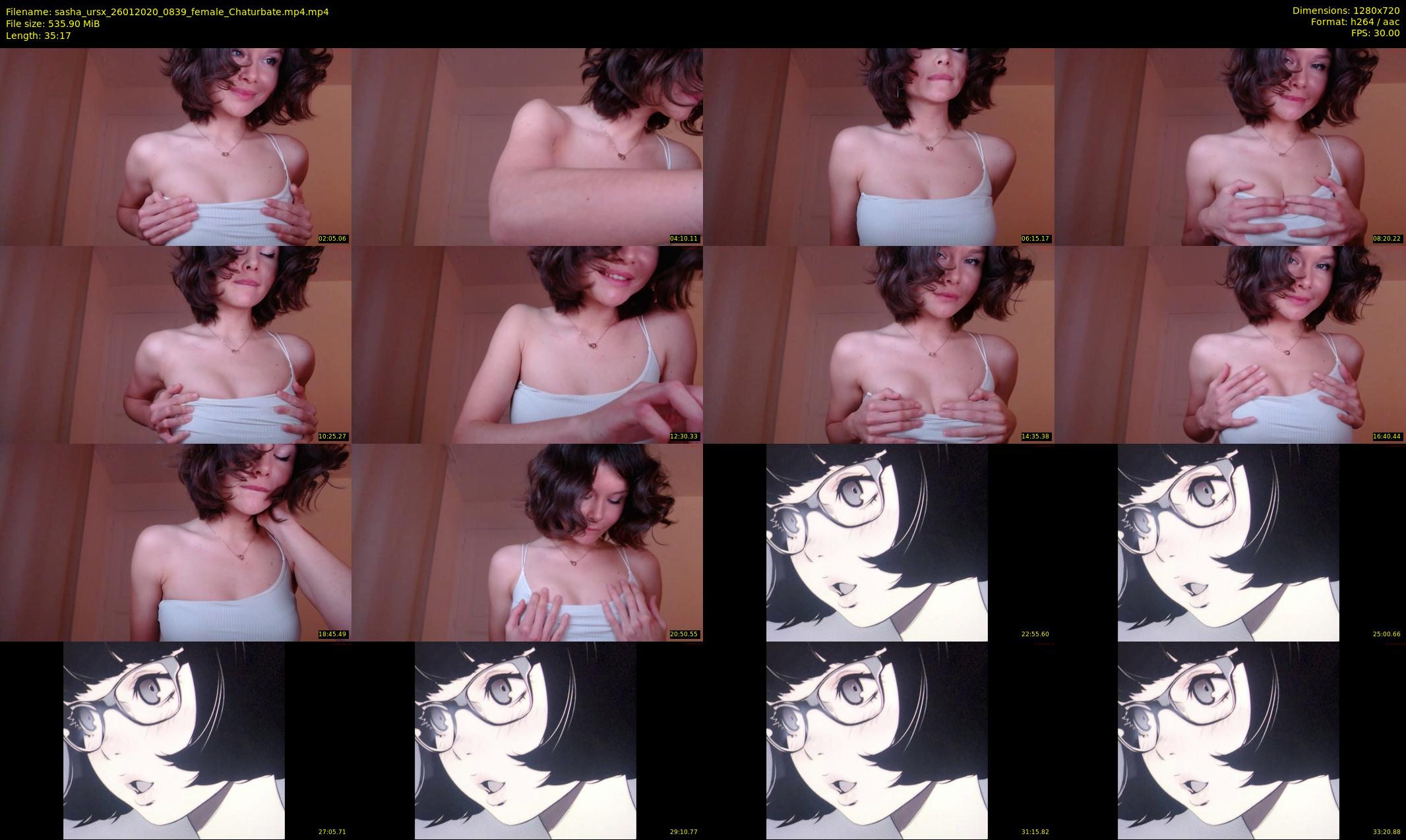 sasha_ursx — 36 minute Chaturbate female cam show recording, 720p, Jan 26, 2020
