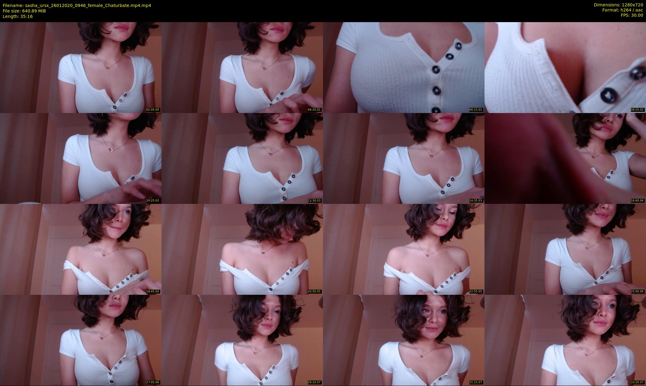 sasha_ursx — 36 minute Chaturbate female cam show recording, 720p, Jan 26, 2020