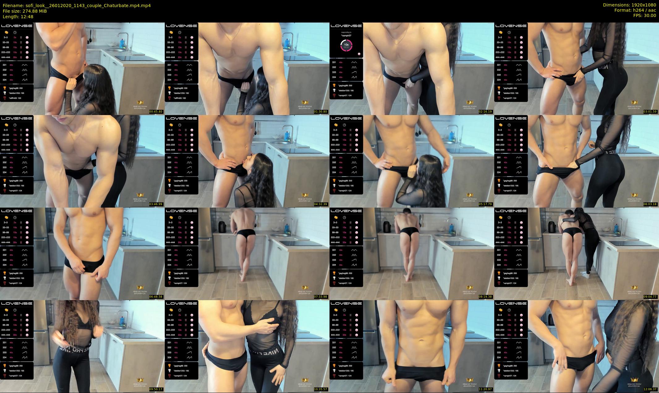sofi_look_ — 13 minute Chaturbate couple cam show recording, 1080p, Jan 26, 2020