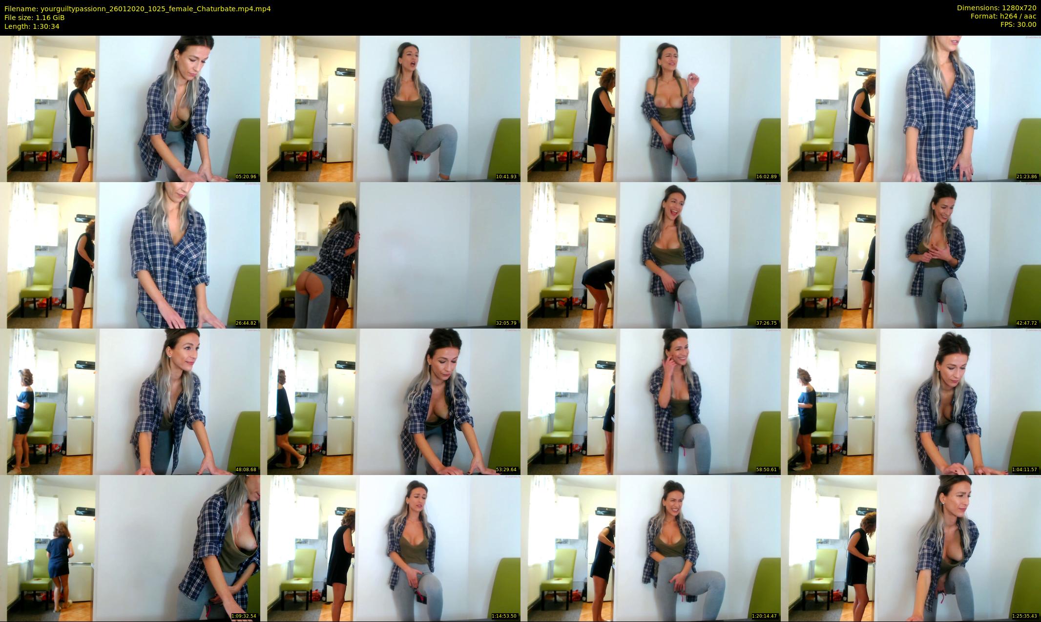 yourguiltypassionn — 91 minute Chaturbate female cam show recording, 720p, Jan 26, 2020