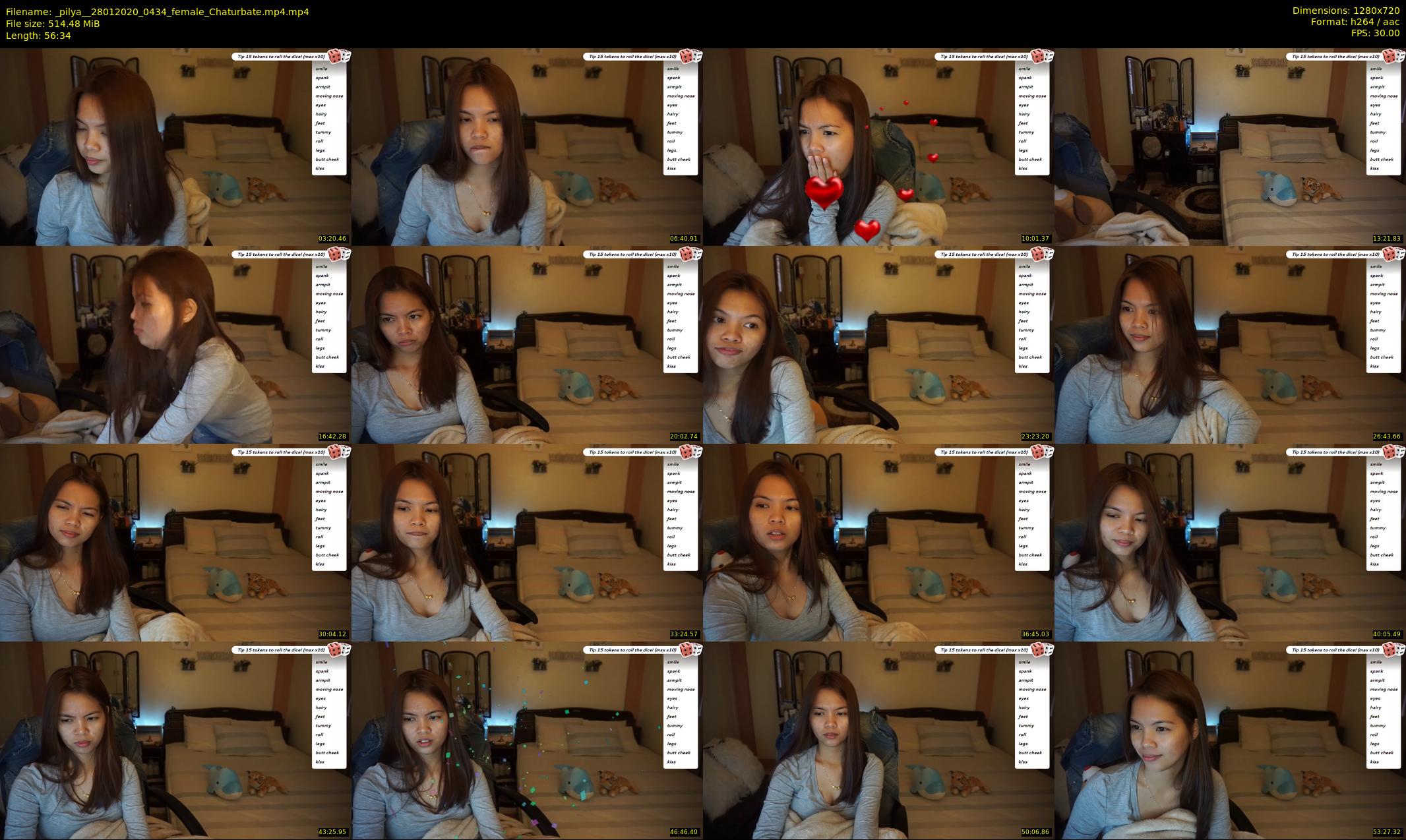 _pilya_ — 57 minute Chaturbate female cam show recording, 720p, Jan 28, 2020
