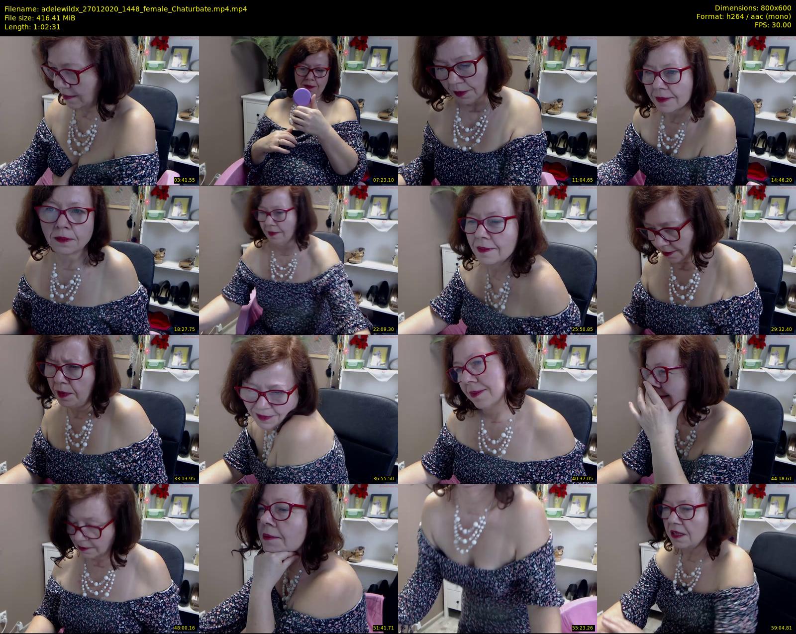 adelewildx — 63 minute Chaturbate female cam show recording, 480p, Jan 27, 2020