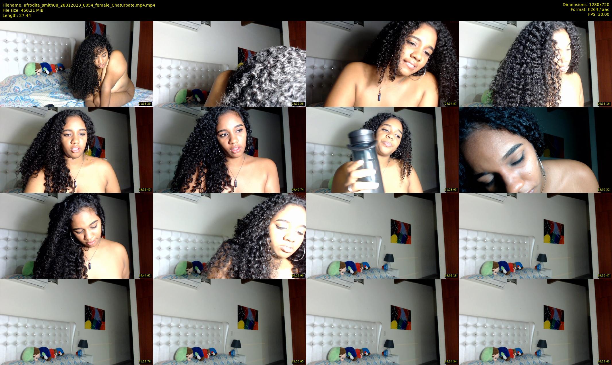 afrodita_smith08 — 28 minute Chaturbate female cam show recording, 720p, Jan 28, 2020