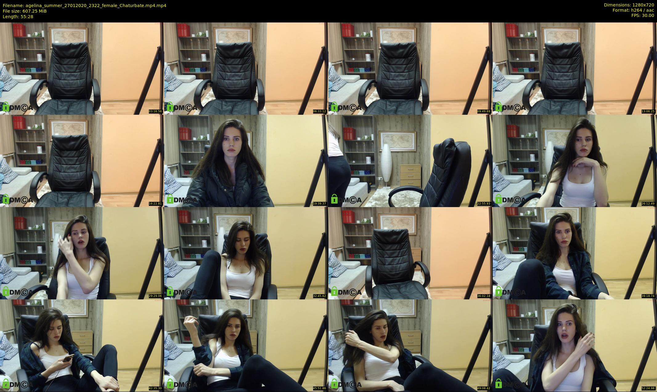 agelina_summer — 56 minute Chaturbate female cam show recording, 720p, Jan 27, 2020