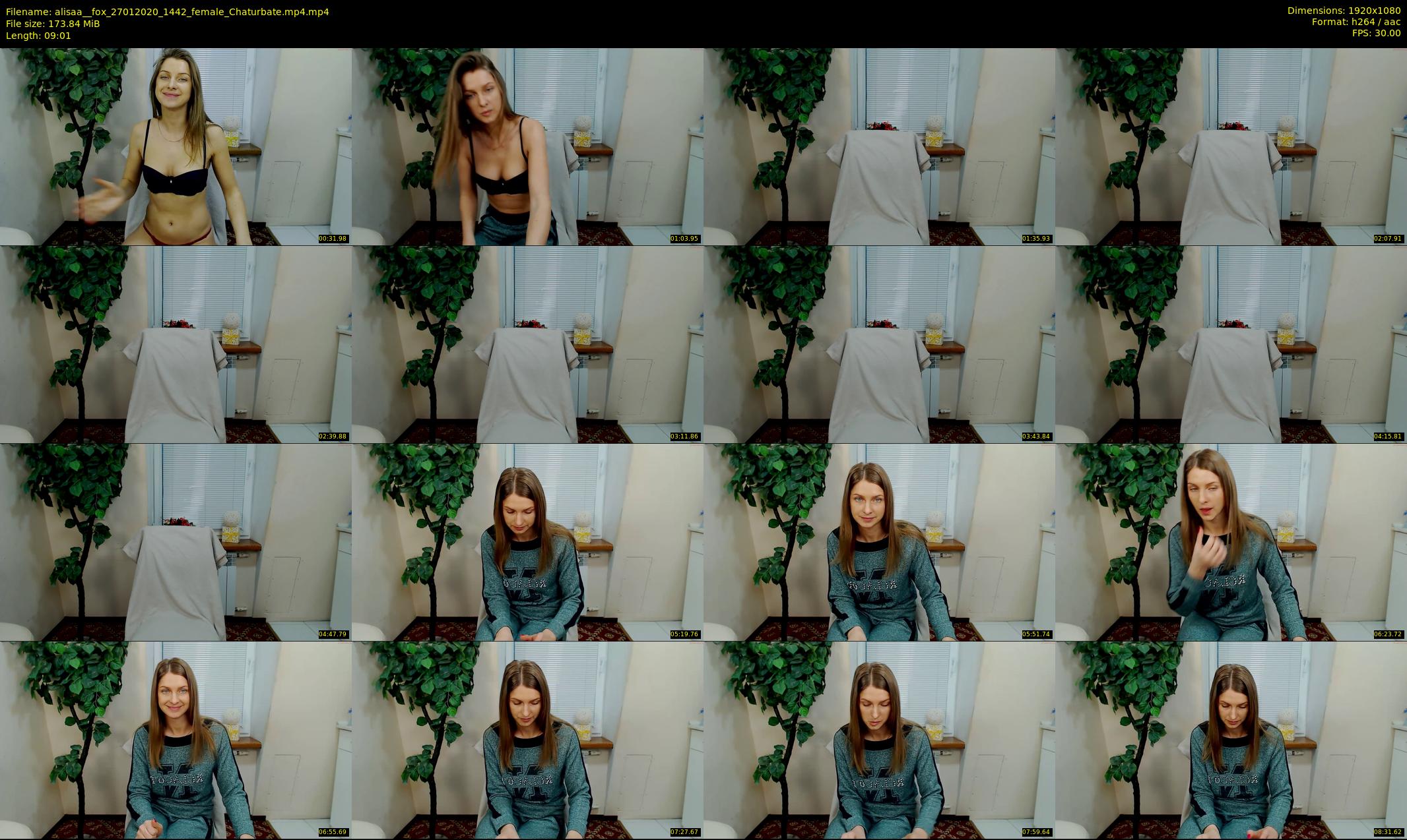 alisaa__fox — 10 minute Chaturbate female cam show recording, 1080p, Jan 27, 2020