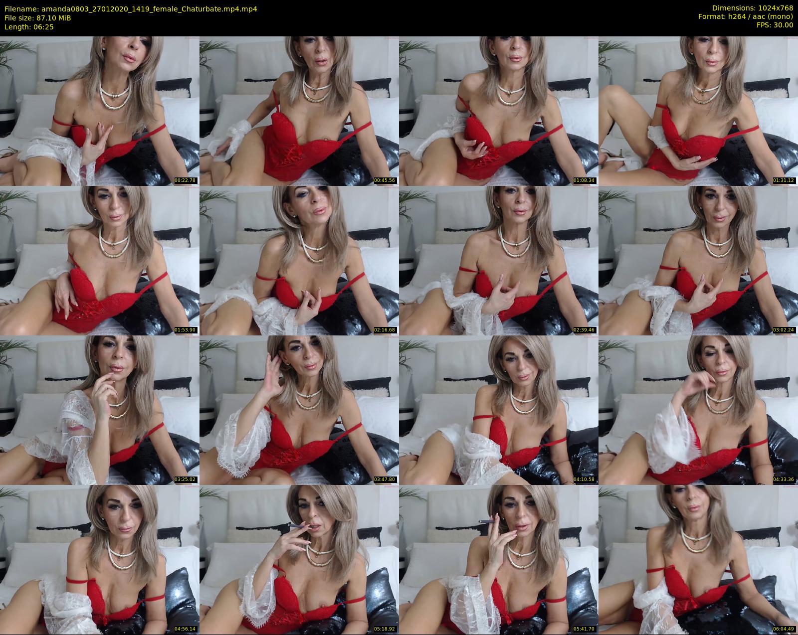amanda0803 — 7 minute Chaturbate female cam show recording, 720p, Jan 27, 2020