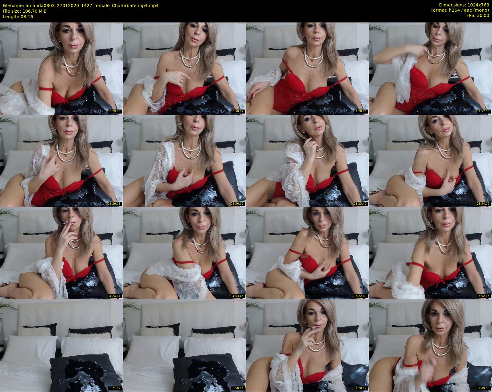 amanda0803 — 9 minute Chaturbate female cam show recording, 720p, Jan 27, 2020