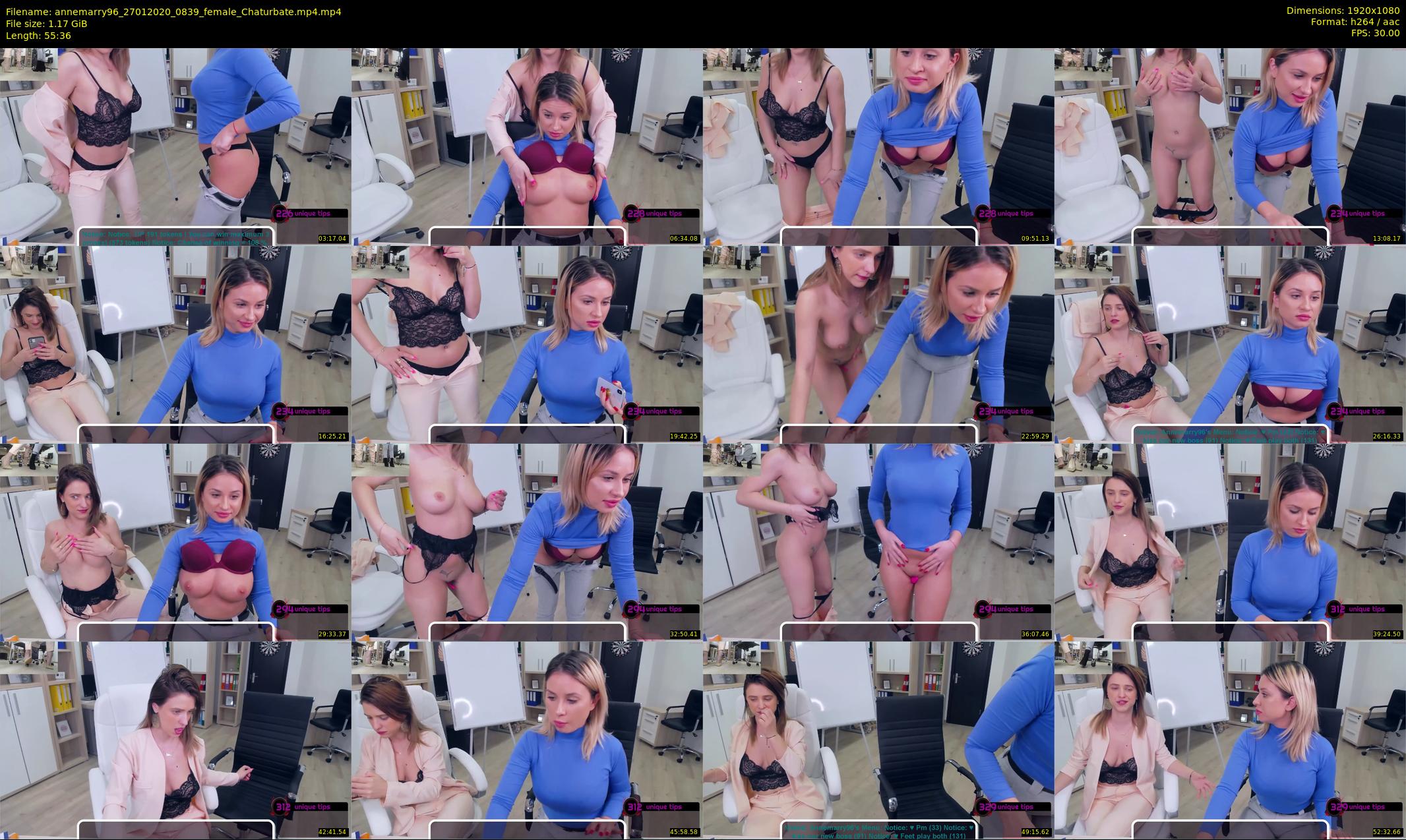 annemarry96 — 56 minute Chaturbate female cam show recording, 1080p, Jan 27, 2020