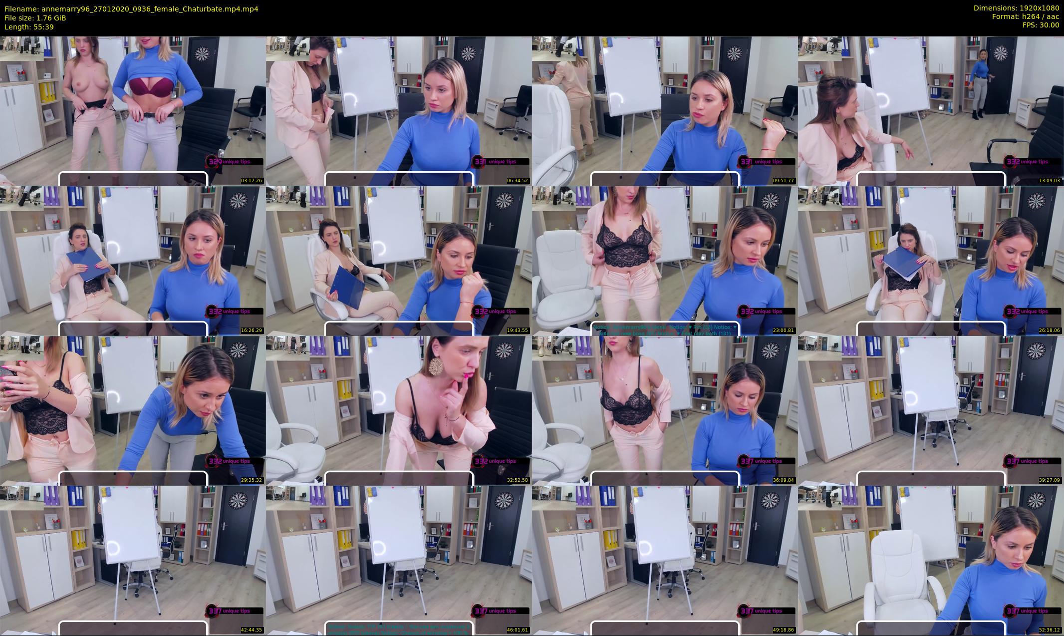 annemarry96 — 56 minute Chaturbate female cam show recording, 1080p, Jan 27, 2020