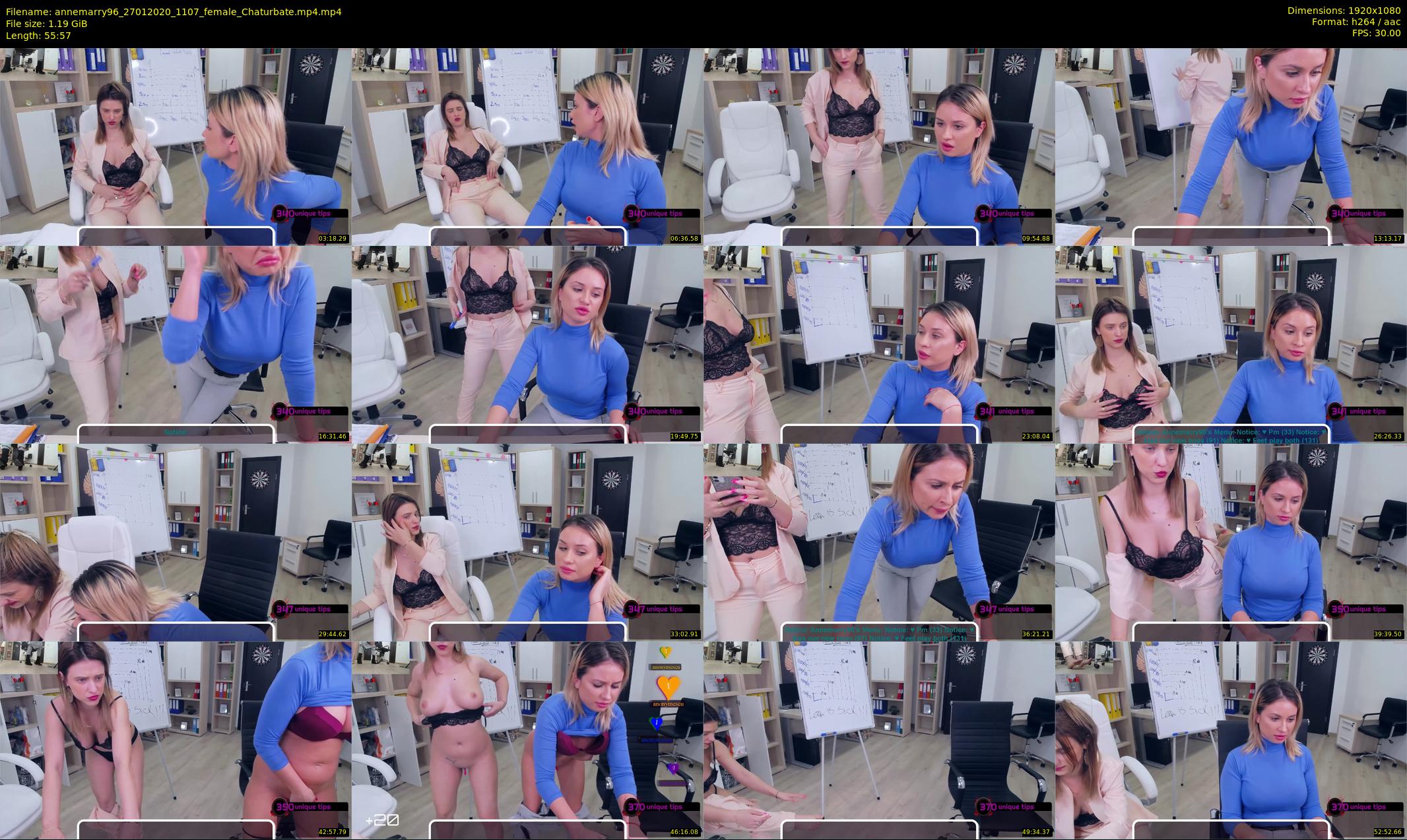 annemarry96 — 56 minute Chaturbate female cam show recording, 1080p, Jan 27, 2020