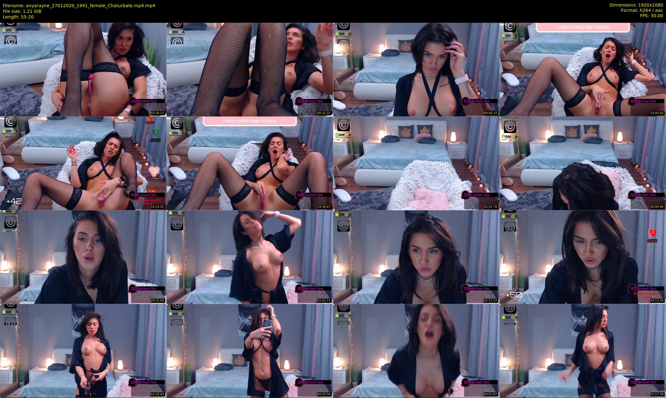 anyarayne — 56 minute Chaturbate female cam show recording, 1080p, Jan 27, 2020