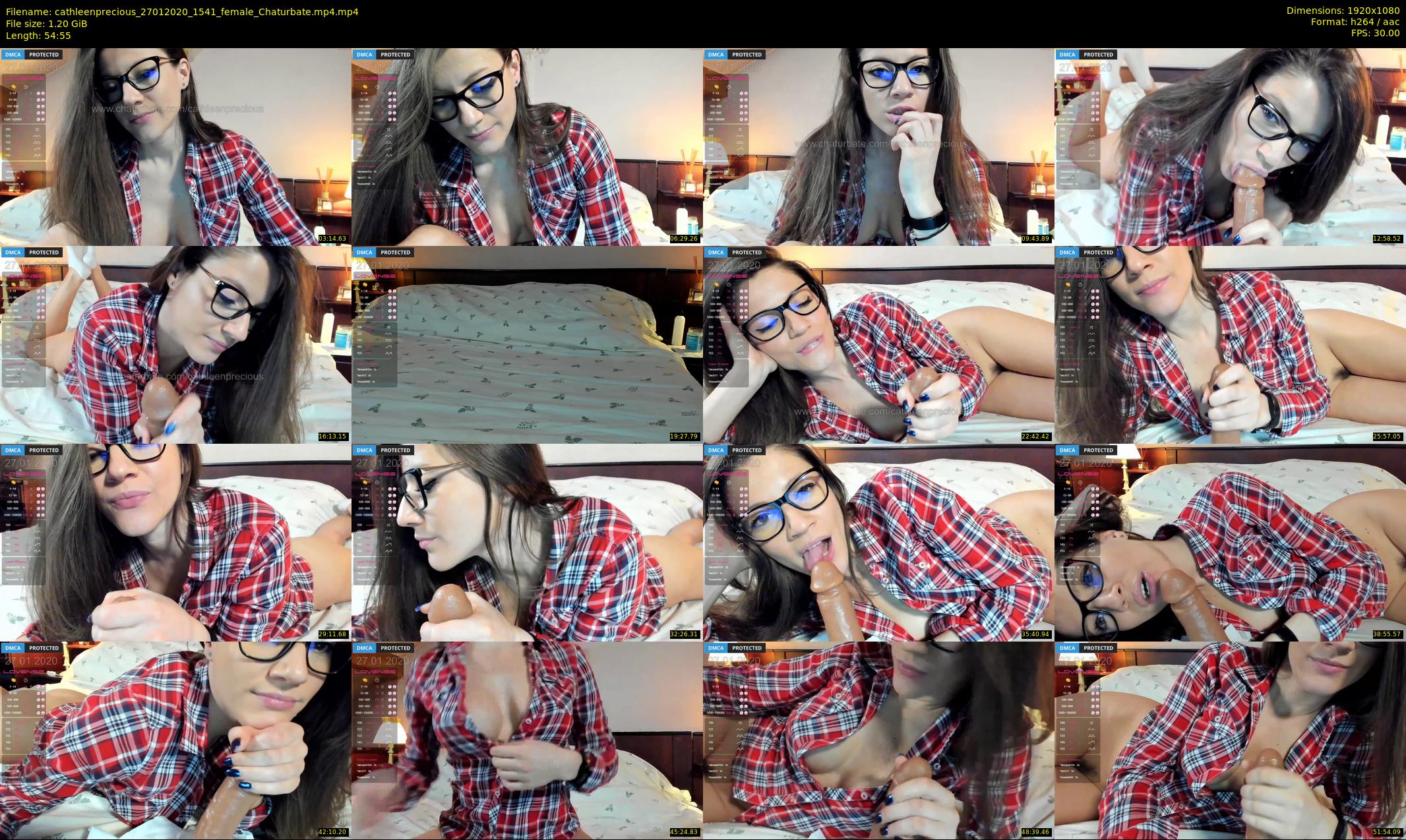 cathleenprecious — 55 minute Chaturbate female cam show recording, 1080p, Jan 27, 2020