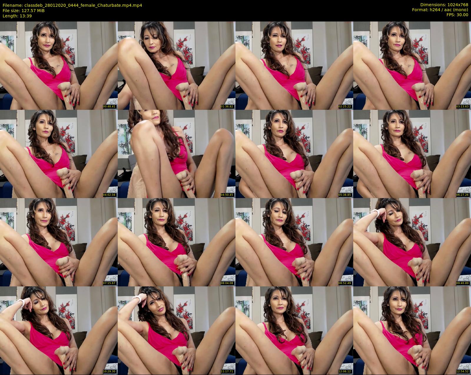 classdeb — 14 minute Chaturbate female cam show recording, 720p, Jan 28, 2020