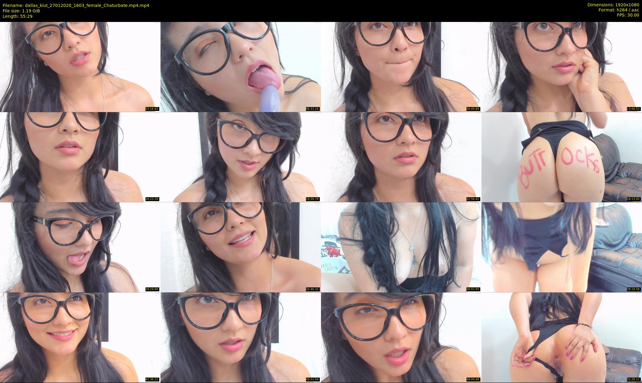 dallas_kiut — 56 minute Chaturbate female cam show recording, 1080p, Jan 27, 2020