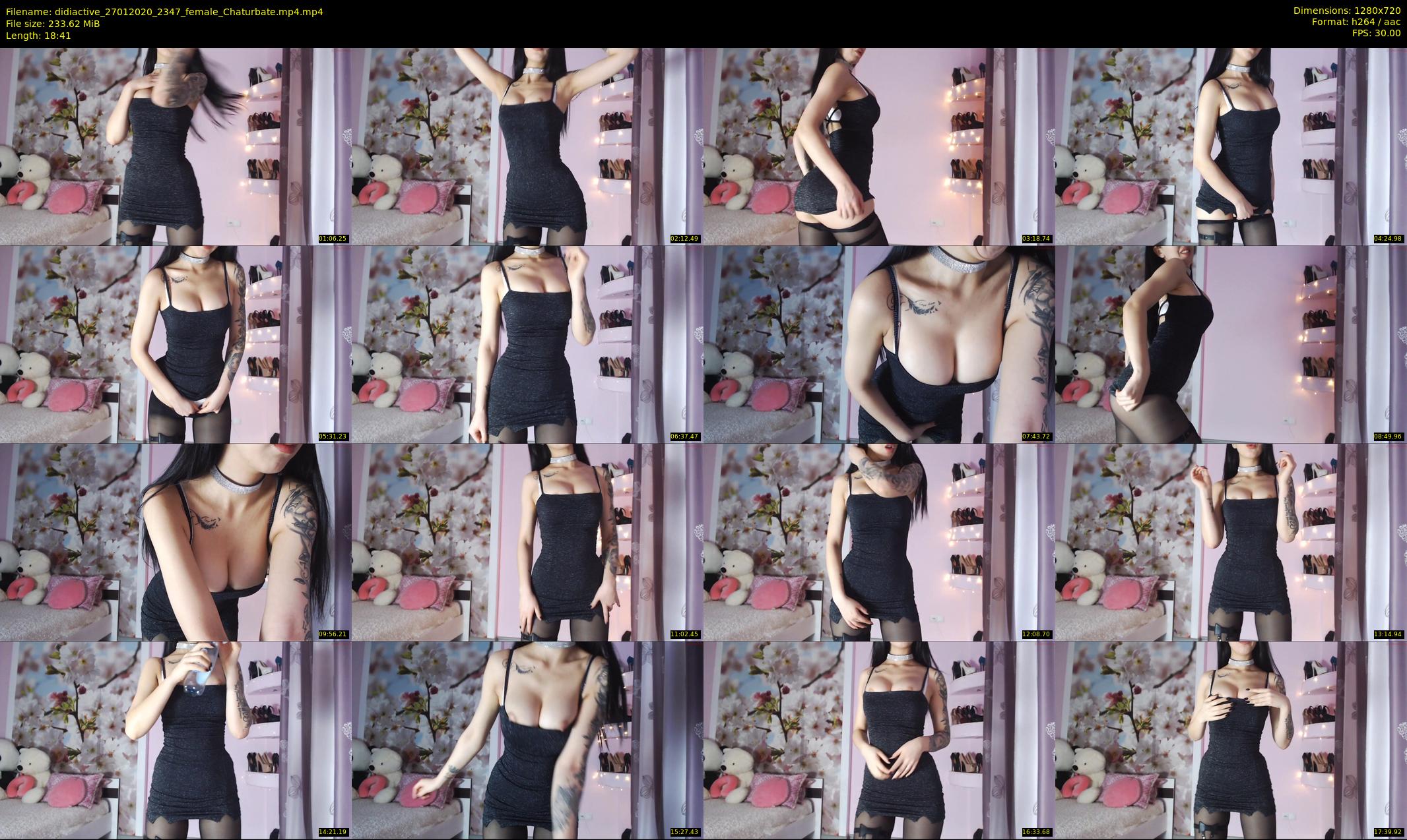 didiactive — 19 minute Chaturbate female cam show recording, 720p, Jan 27, 2020