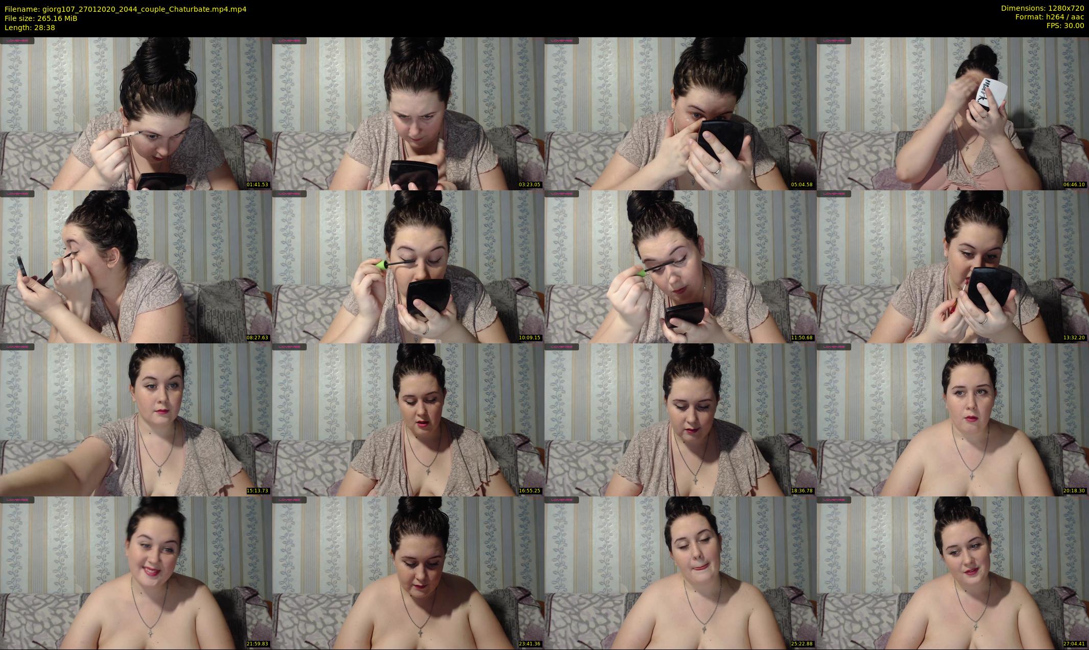 giorg107 — 29 minute Chaturbate couple cam show recording, 720p, Jan 27, 2020
