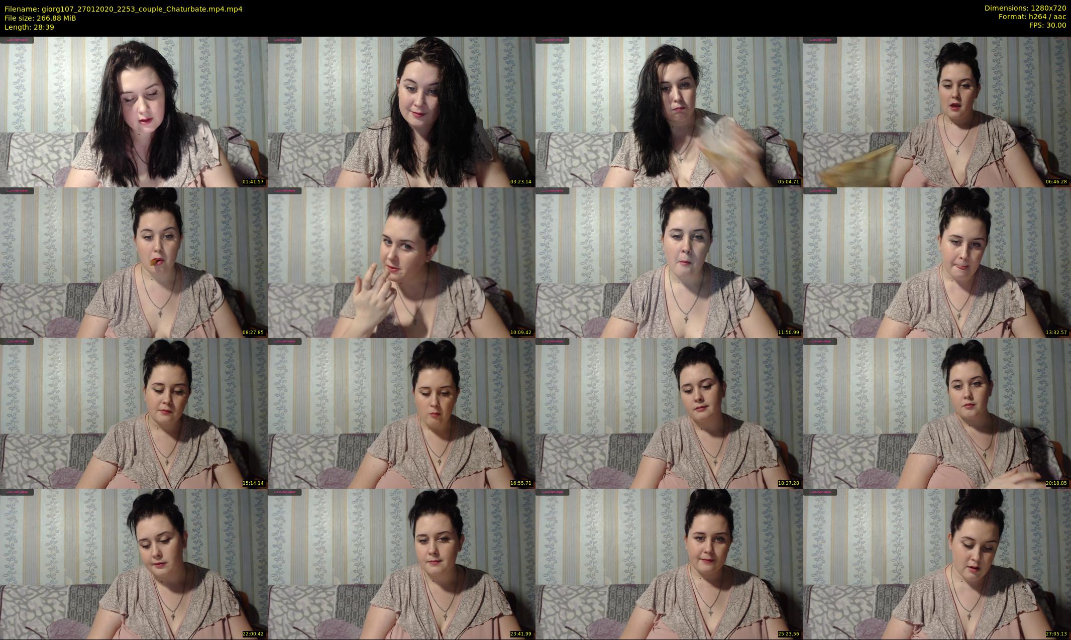 giorg107 — 29 minute Chaturbate couple cam show recording, 720p, Jan 27, 2020
