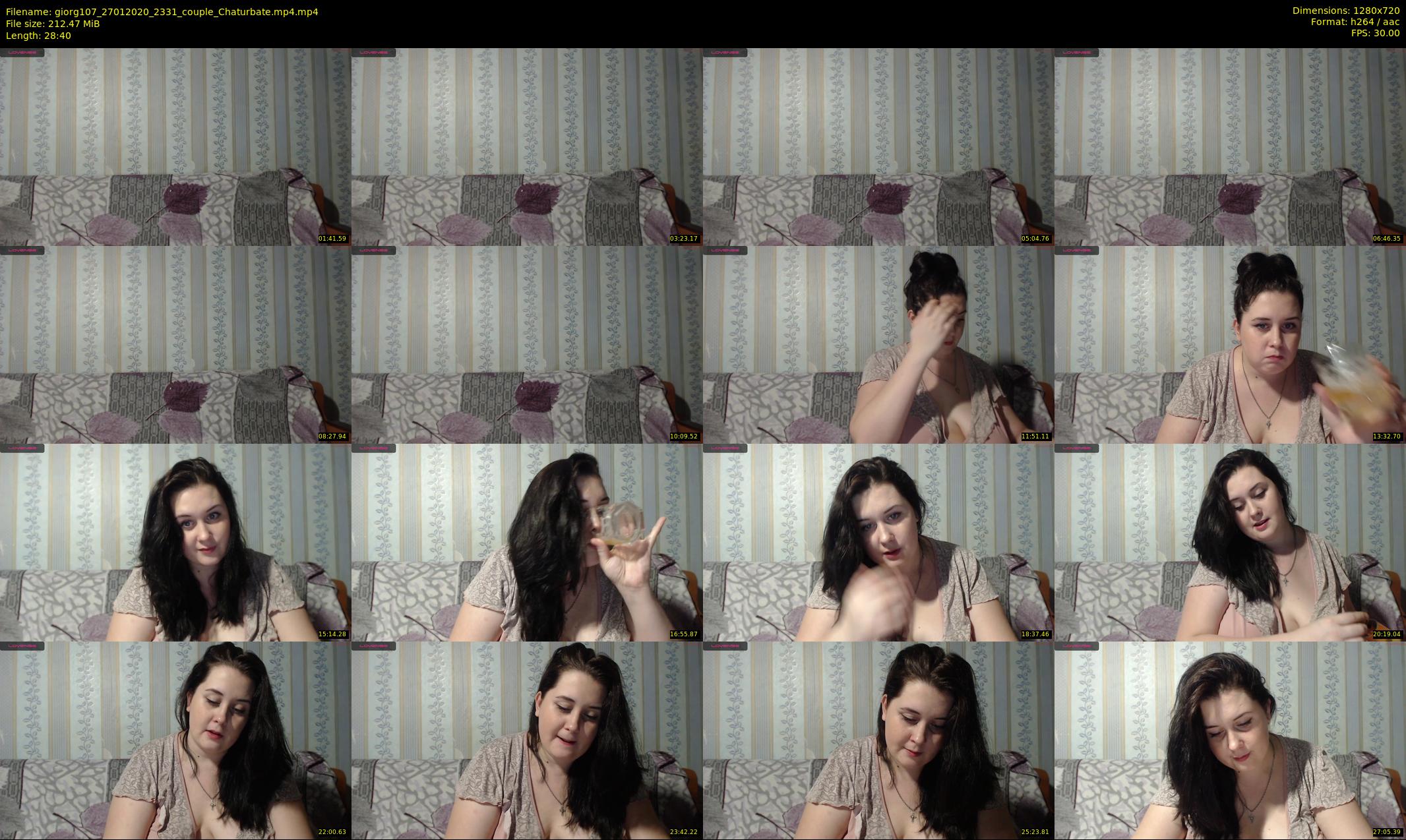 giorg107 — 29 minute Chaturbate couple cam show recording, 720p, Jan 27, 2020