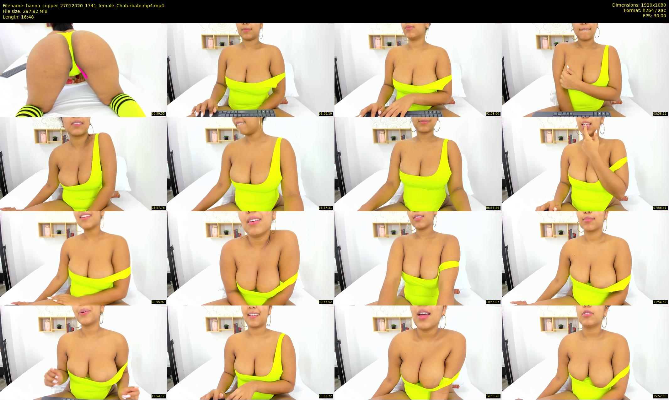 hanna_cupper — 17 minute Chaturbate female cam show recording, 1080p, Jan 27, 2020