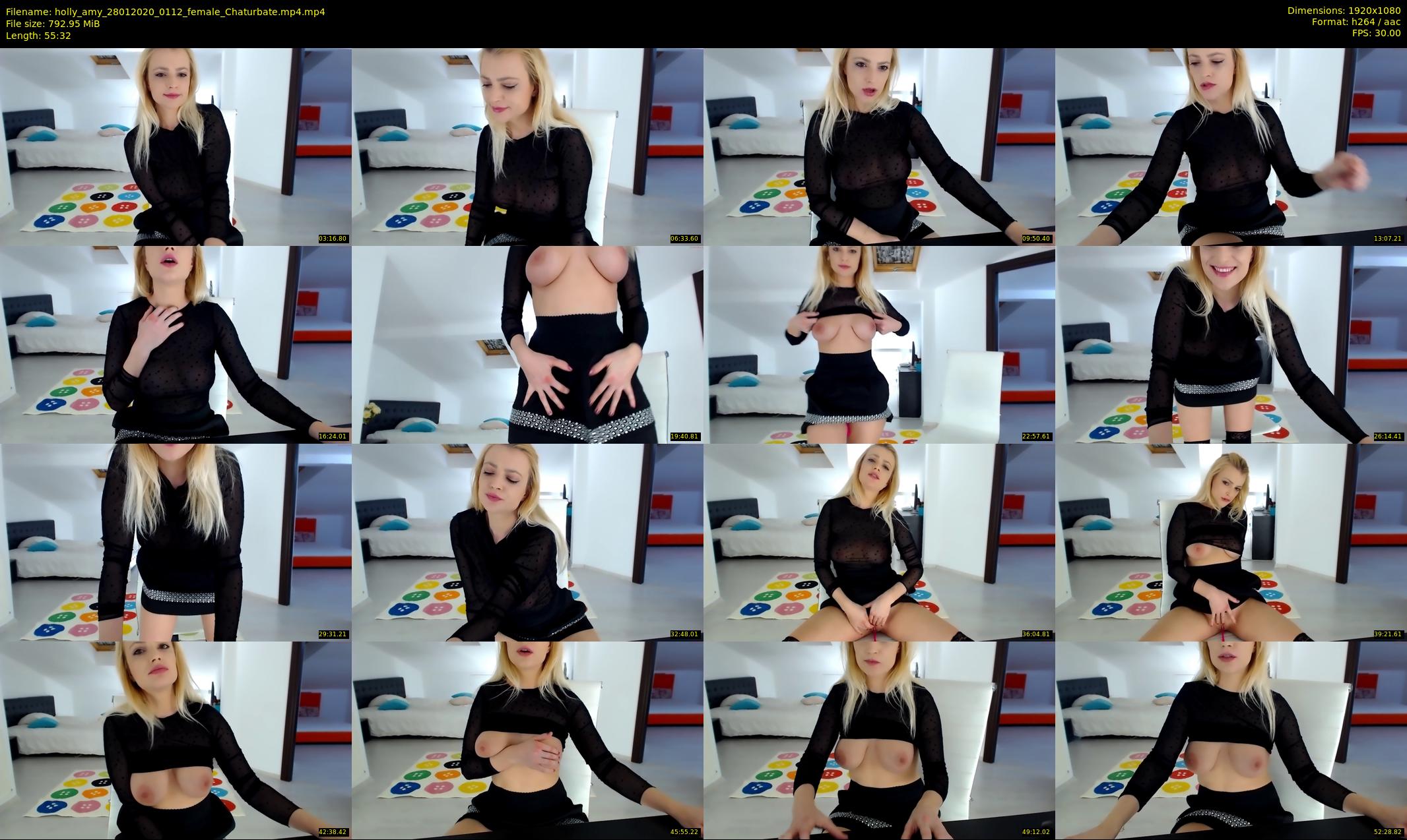 holly_amy — 56 minute Chaturbate couple cam show recording, 1080p, Jan 28, 2020