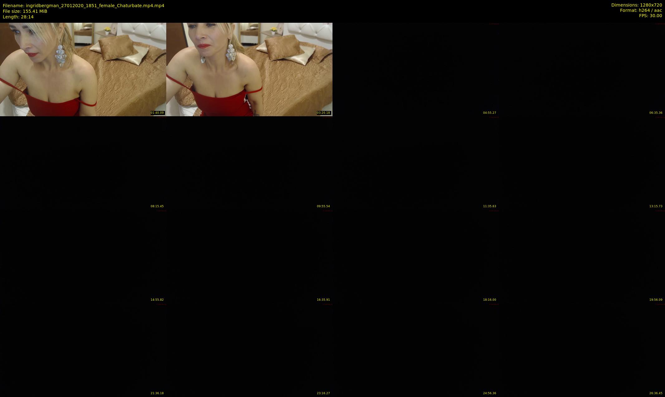 ingridbergman — 29 minute Chaturbate female cam show recording, 720p, Jan 27, 2020