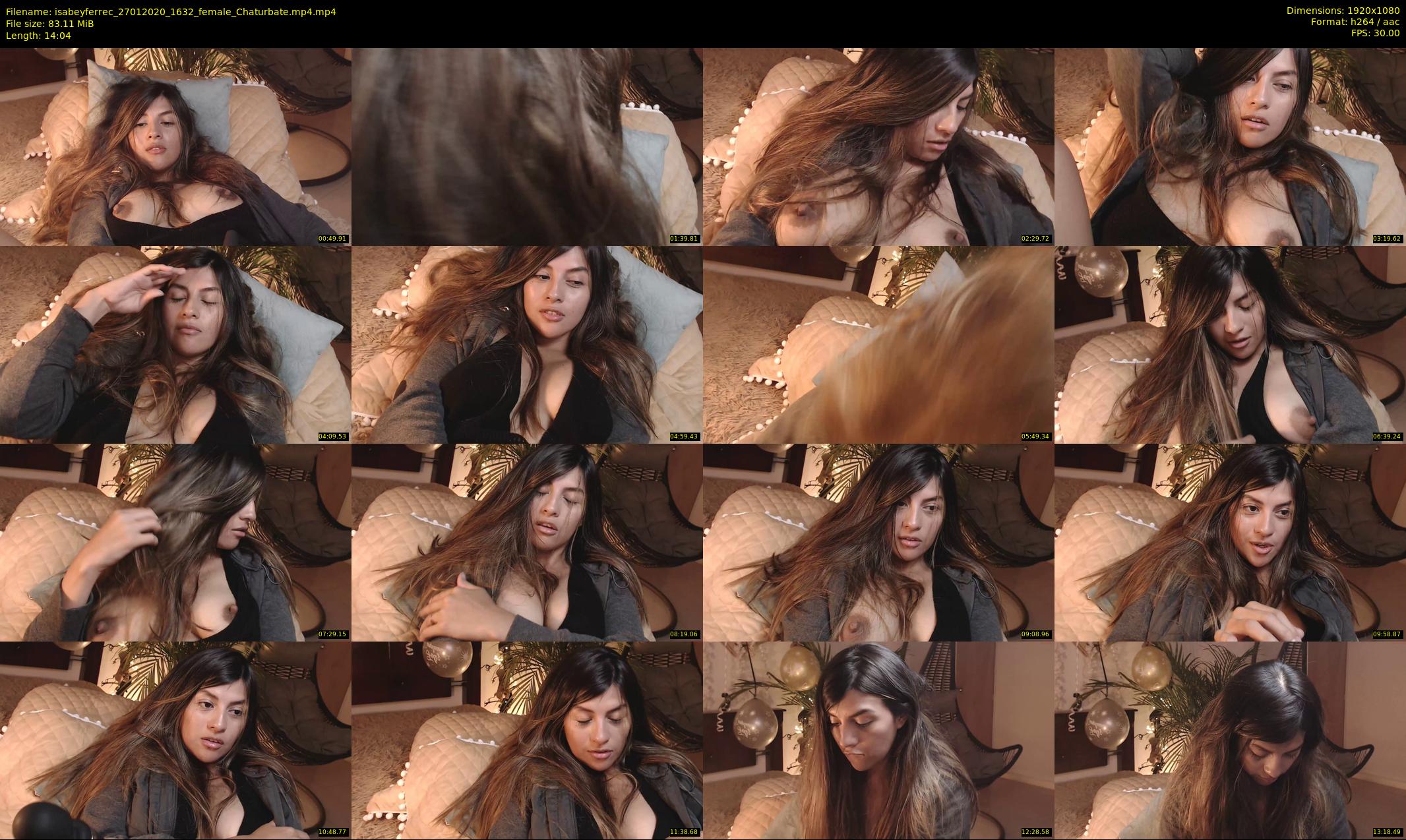 isabeyferrec — 15 minute Chaturbate female cam show recording, 1080p, Jan 27, 2020