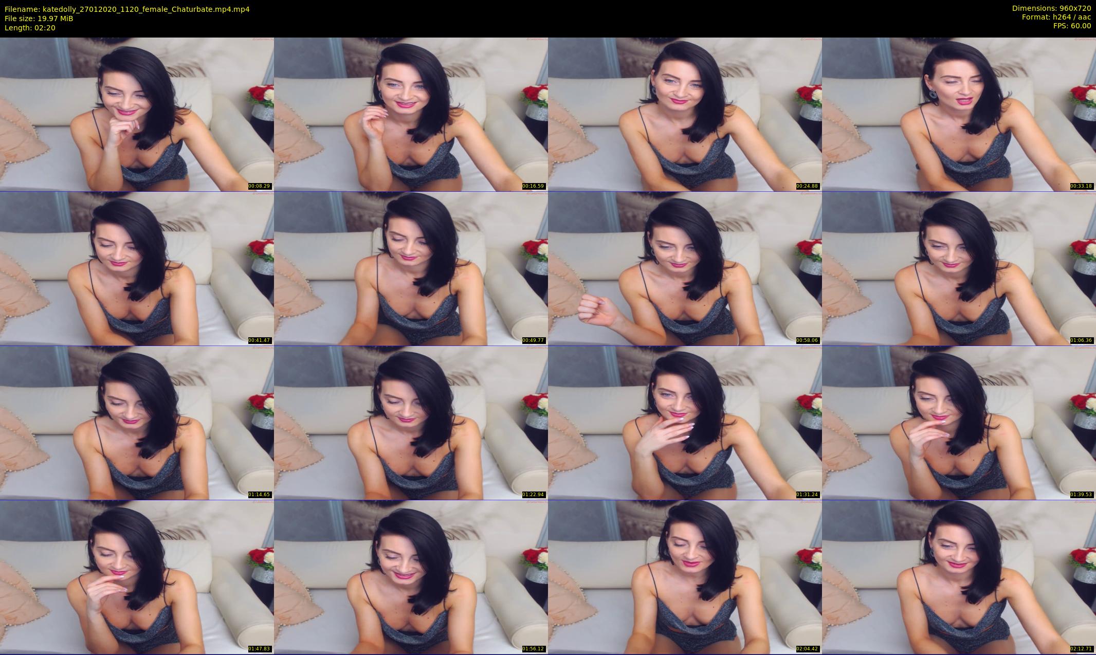 katedolly — 3 minute Chaturbate female cam show recording, 720p, Jan 27, 2020