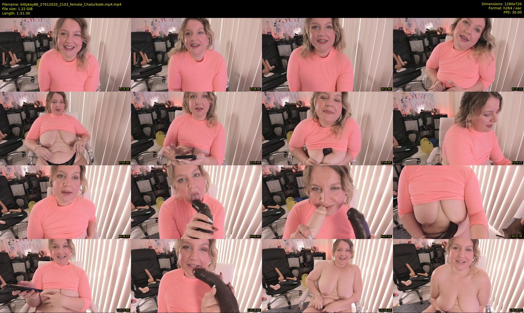 kittykay86 — 92 minute Chaturbate female cam show recording, 720p, Jan 27, 2020