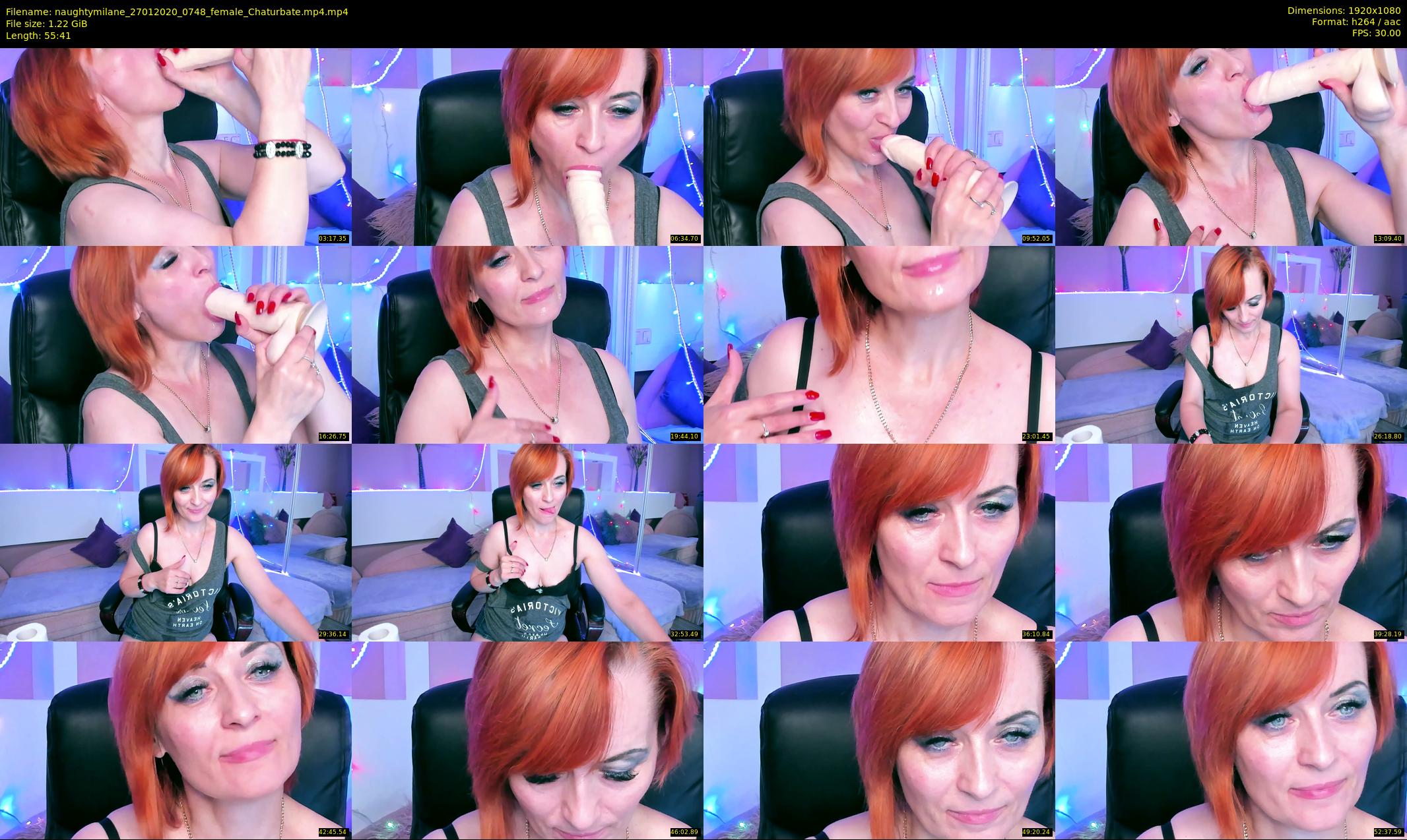naughtymilane — 56 minute Chaturbate female cam show recording, 1080p, Jan 27, 2020
