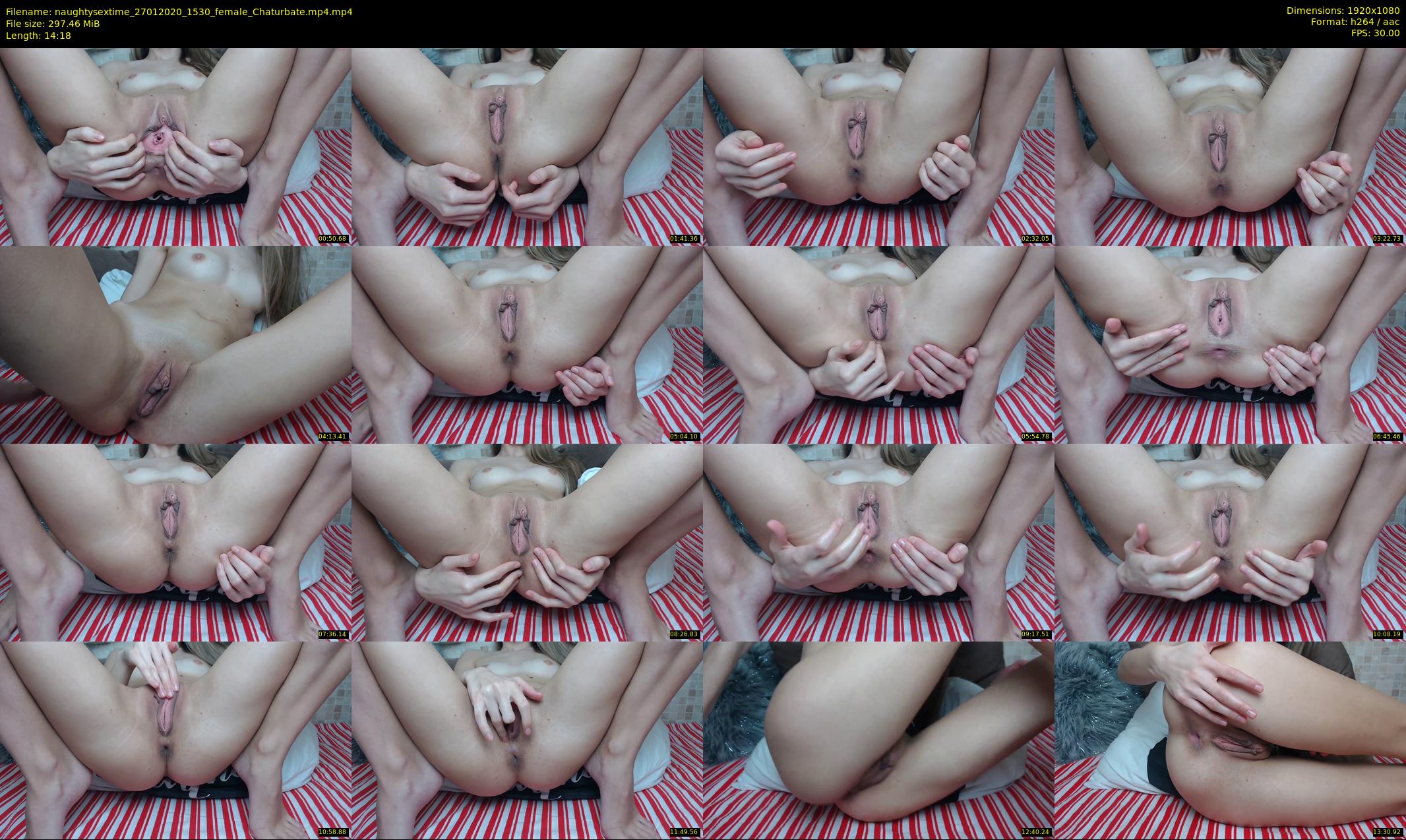 naughtysextime — 15 minute Chaturbate female cam show recording, 1080p, Jan 27, 2020