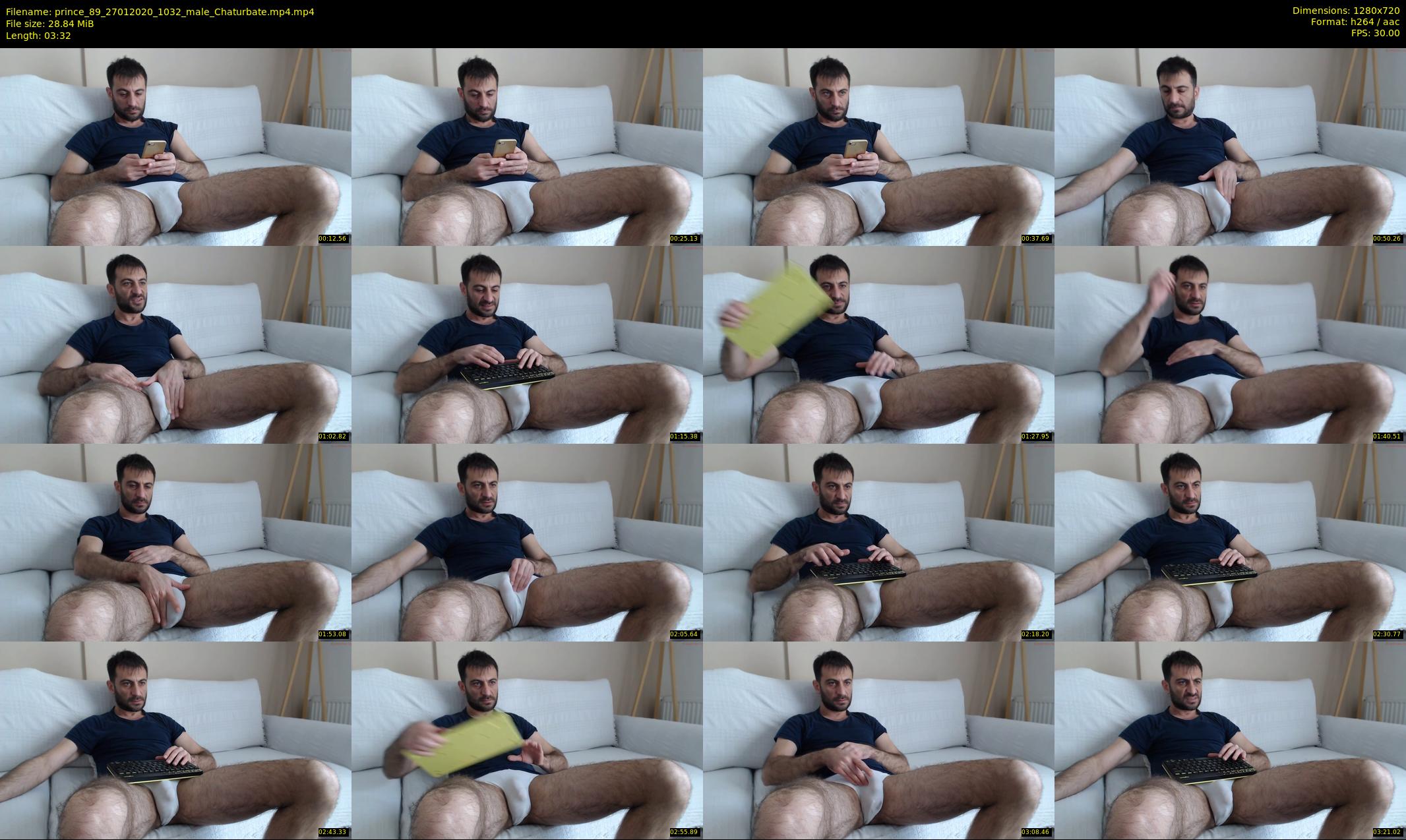 prince_89 — 4 minute Chaturbate male cam show recording, 720p, Jan 27, 2020
