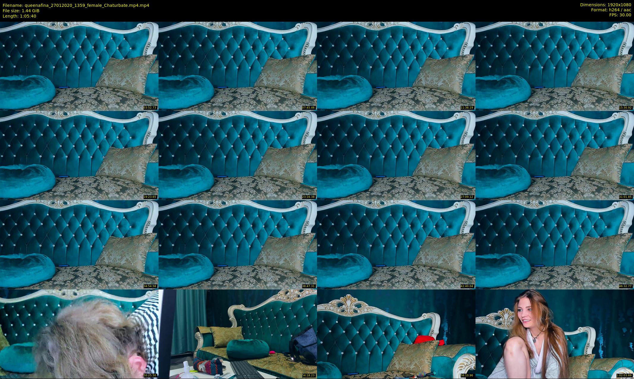 queenafina — 66 minute Chaturbate female cam show recording, 1080p, Jan 27, 2020