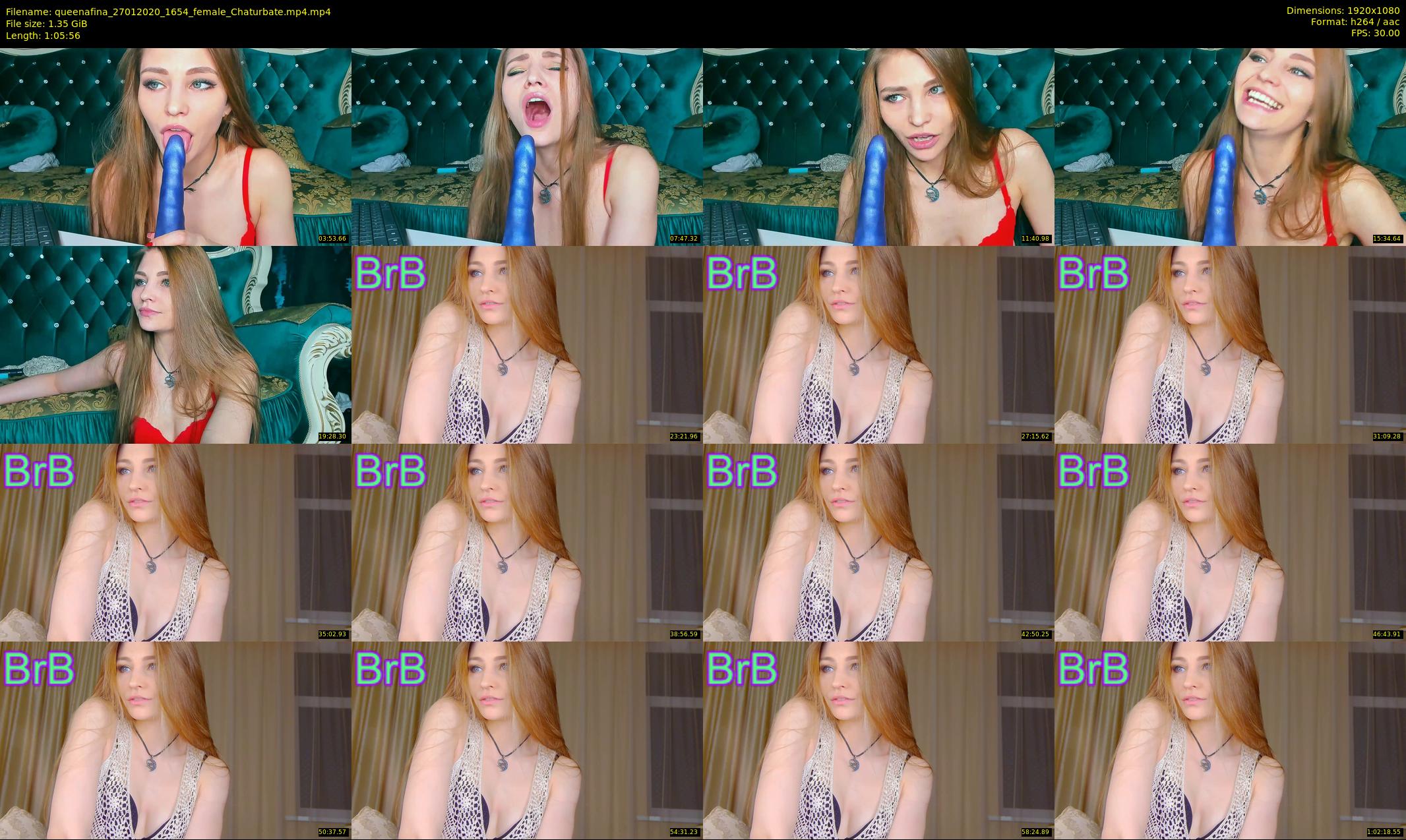 queenafina — 66 minute Chaturbate female cam show recording, 1080p, Jan 27, 2020